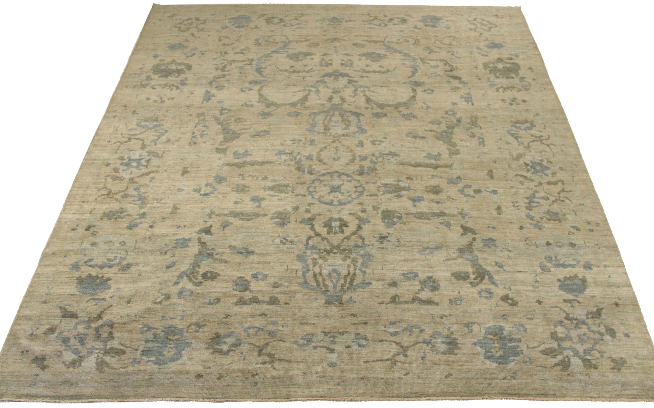 Entdecken Sie die Eleganz des persischen Sultanabad mit seinen Teppichen. Dieses exklusive Design, das mit viel Liebe zum Detail entworfen wurde, ist perfekt, um Ihren Raum zu verschönern.