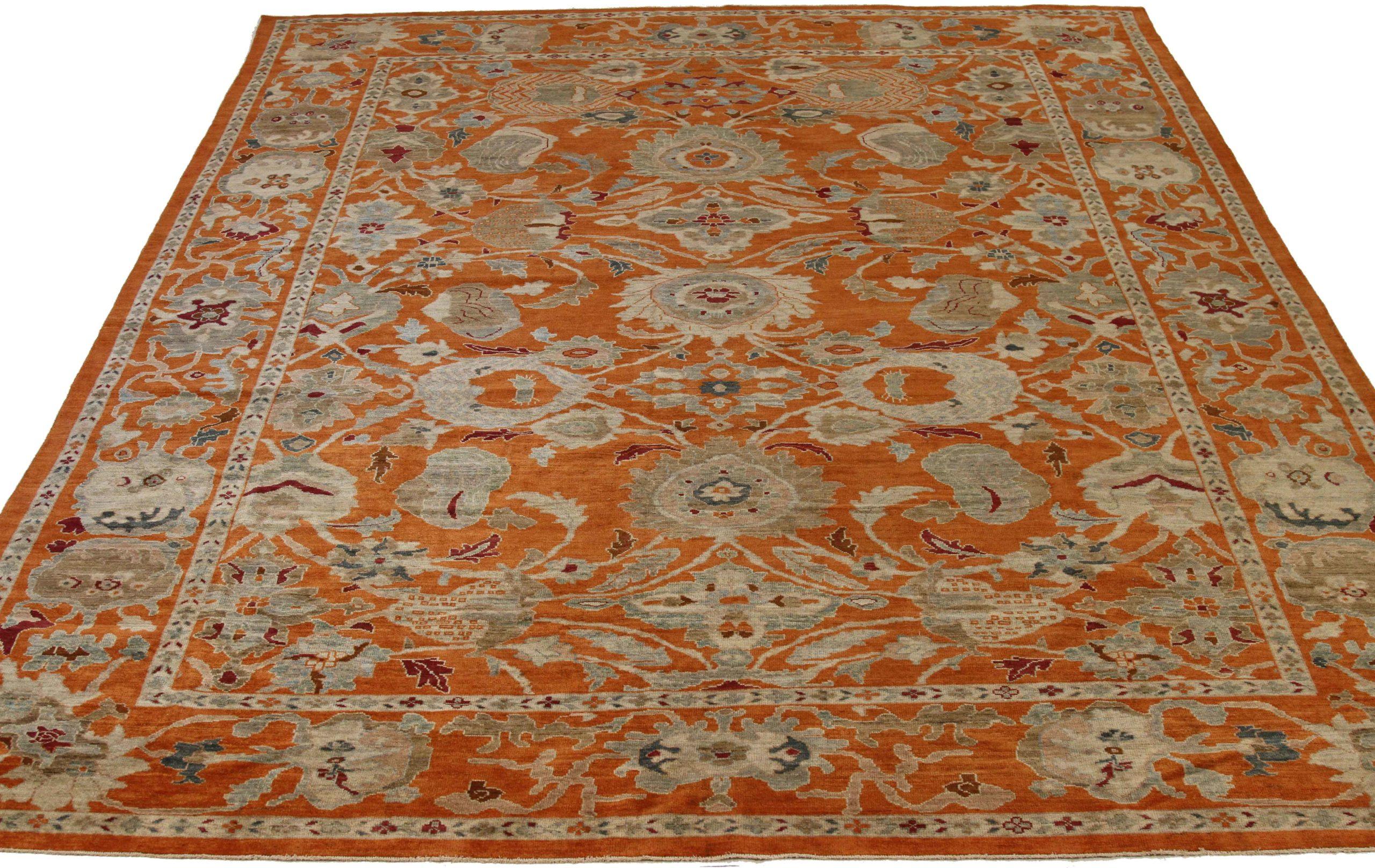 Scopri l'eleganza dei Sultanabad Rugs persiani. Progettato con una meticolosa attenzione ai dettagli, questo design esclusivo è perfetto per valorizzare il tuo spazio.