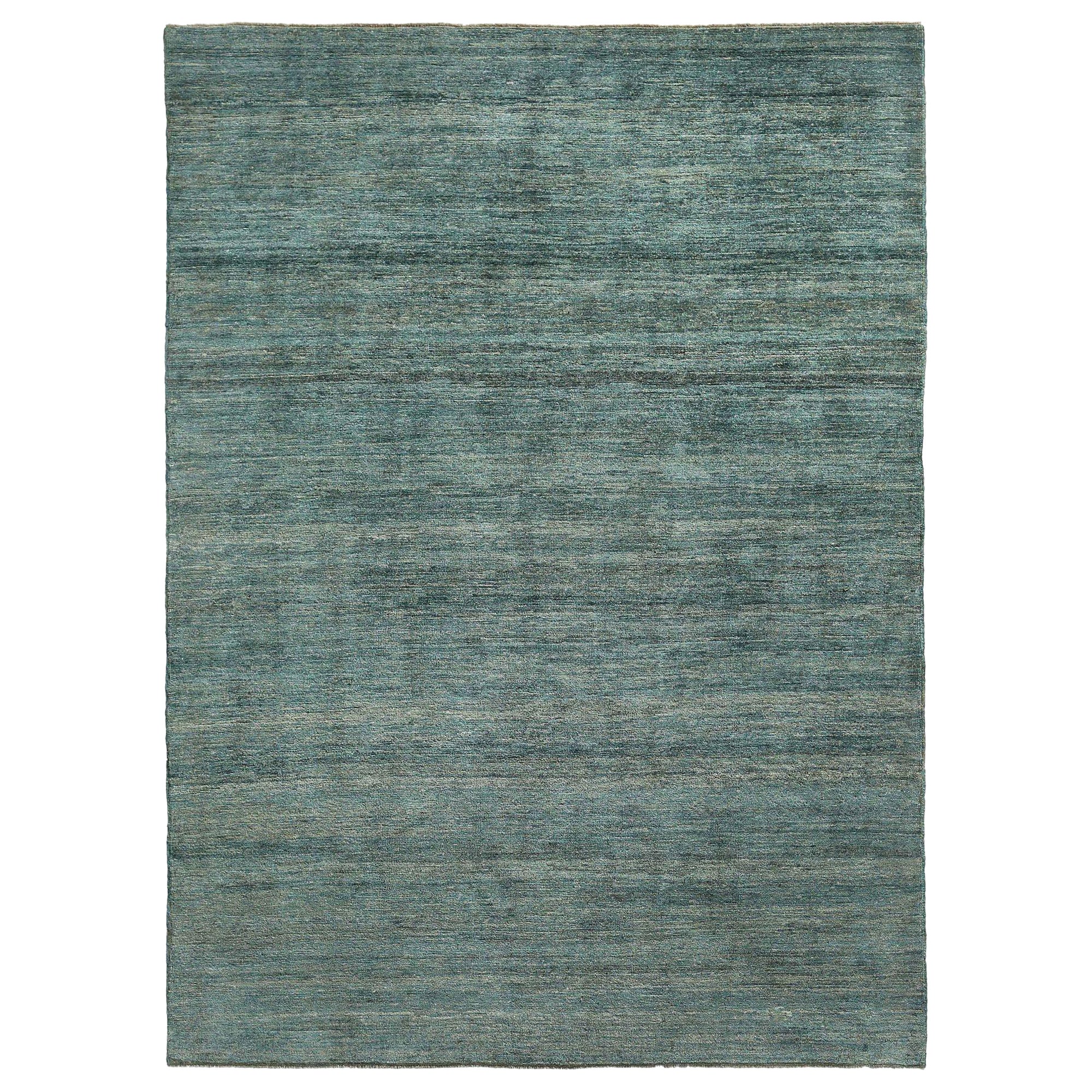 Persische Sultanabad-Teppiche - Wollblaues Design - 96656 im Angebot