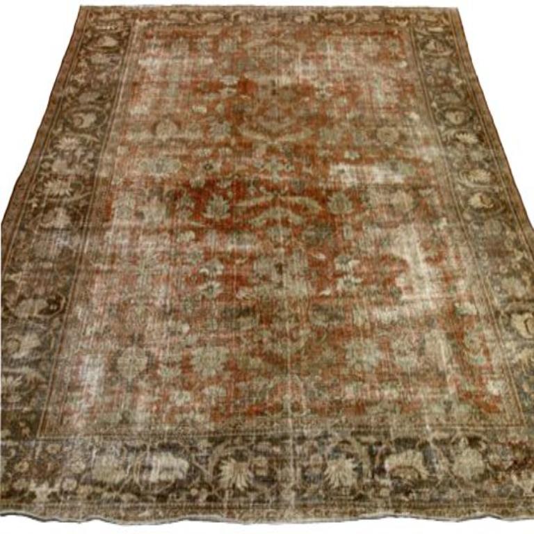 Scopri l'eleganza dei Sultanabad Rugs persiani con i tappeti CIRCA del 1880. Progettato con lana e BrownRed, questo design esclusivo è perfetto per valorizzare il tuo spazio.