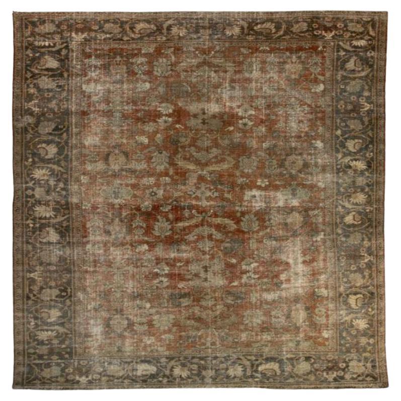 Tappeti persiani Sultanabad Rugs - Lana Marrone Rosso Design - 89720 in vendita
