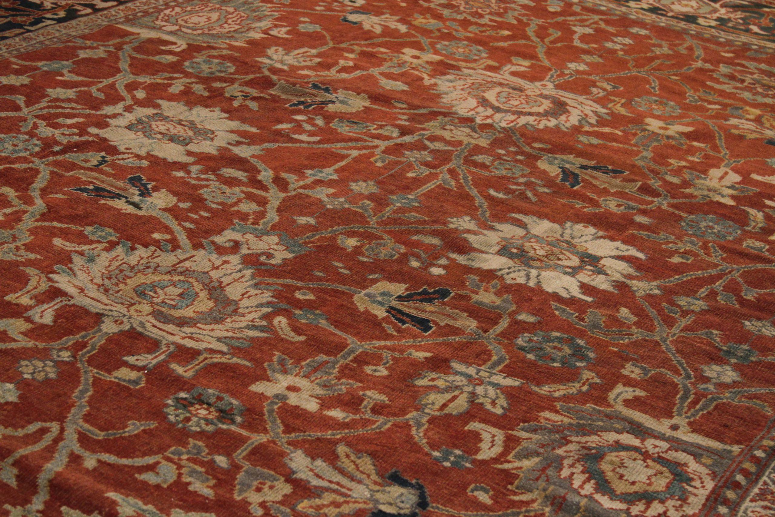 Persischer Sultanabad aus Sultanabad, um 1880, Design - 10664 im Zustand „Hervorragend“ im Angebot in Dallas, TX