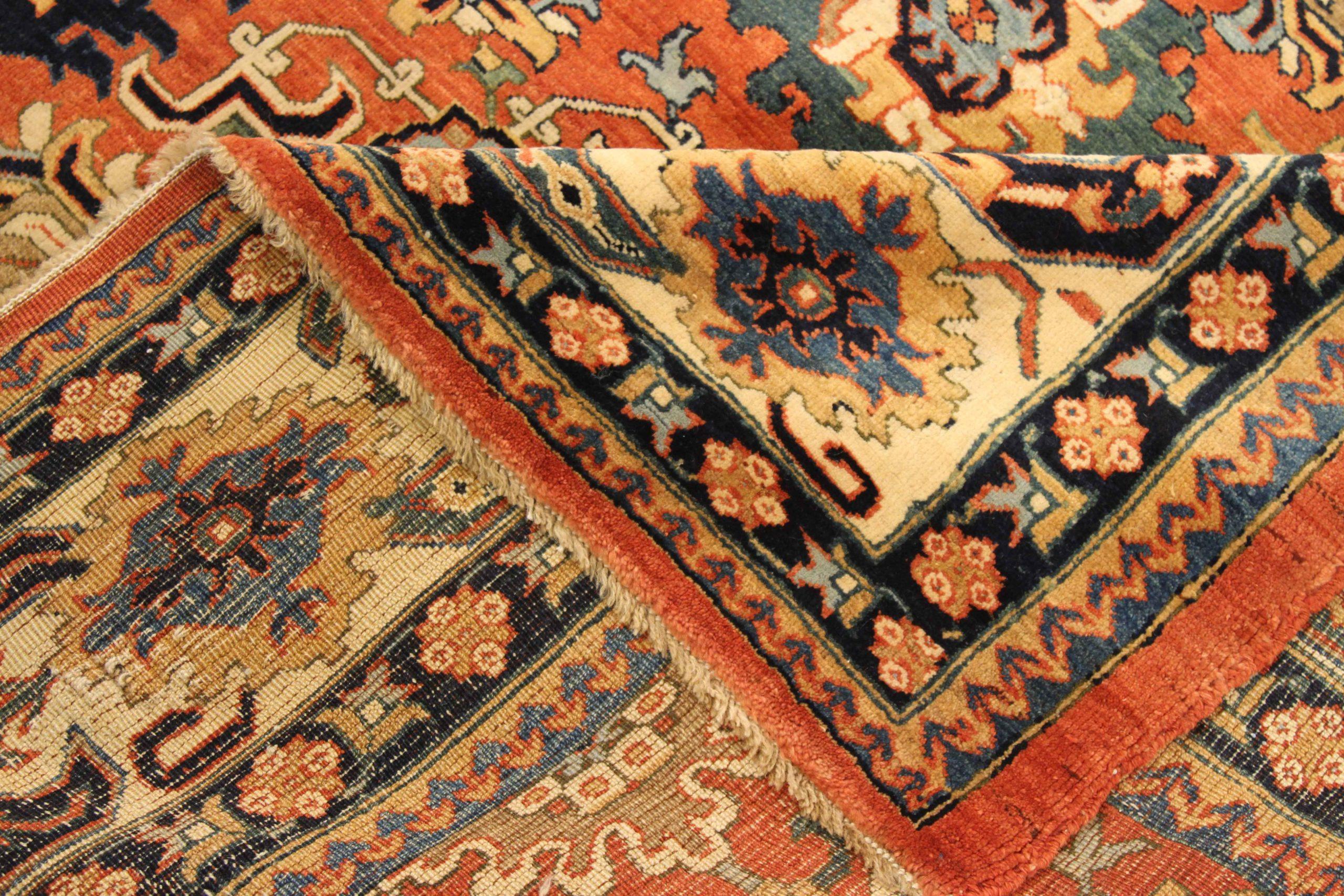 Persischer Sultanabad um 1990 - 10937 im Zustand „Hervorragend“ im Angebot in Dallas, TX