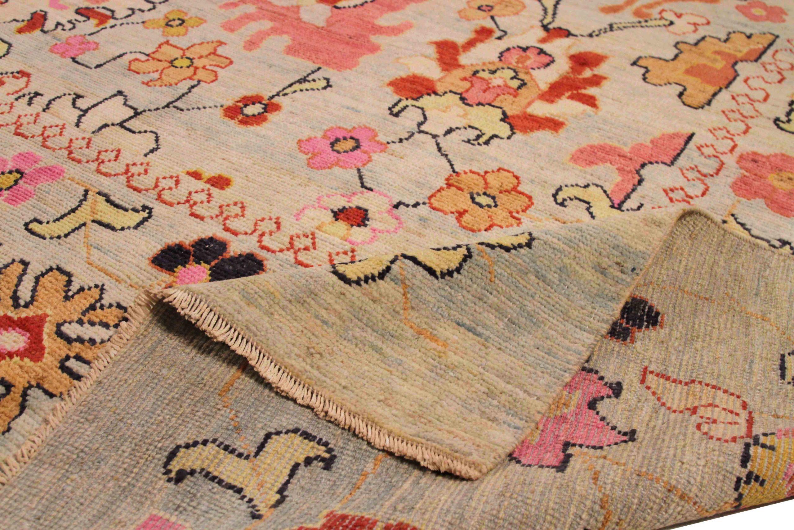 Sultanabad persan Circa 1990 - 70328 Excellent état - En vente à Dallas, TX
