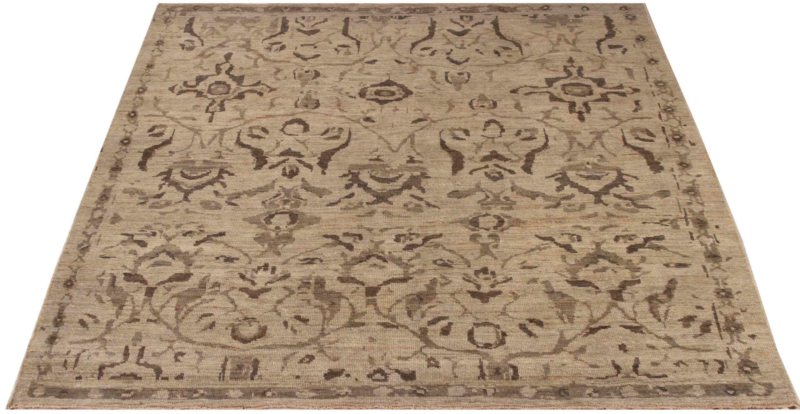 Descubre la elegancia del Sultanabad persa con su bella artesanía. Diseñado con meticulosa atención al detalle, este diseño exclusivo es perfecto para realzar tu espacio.