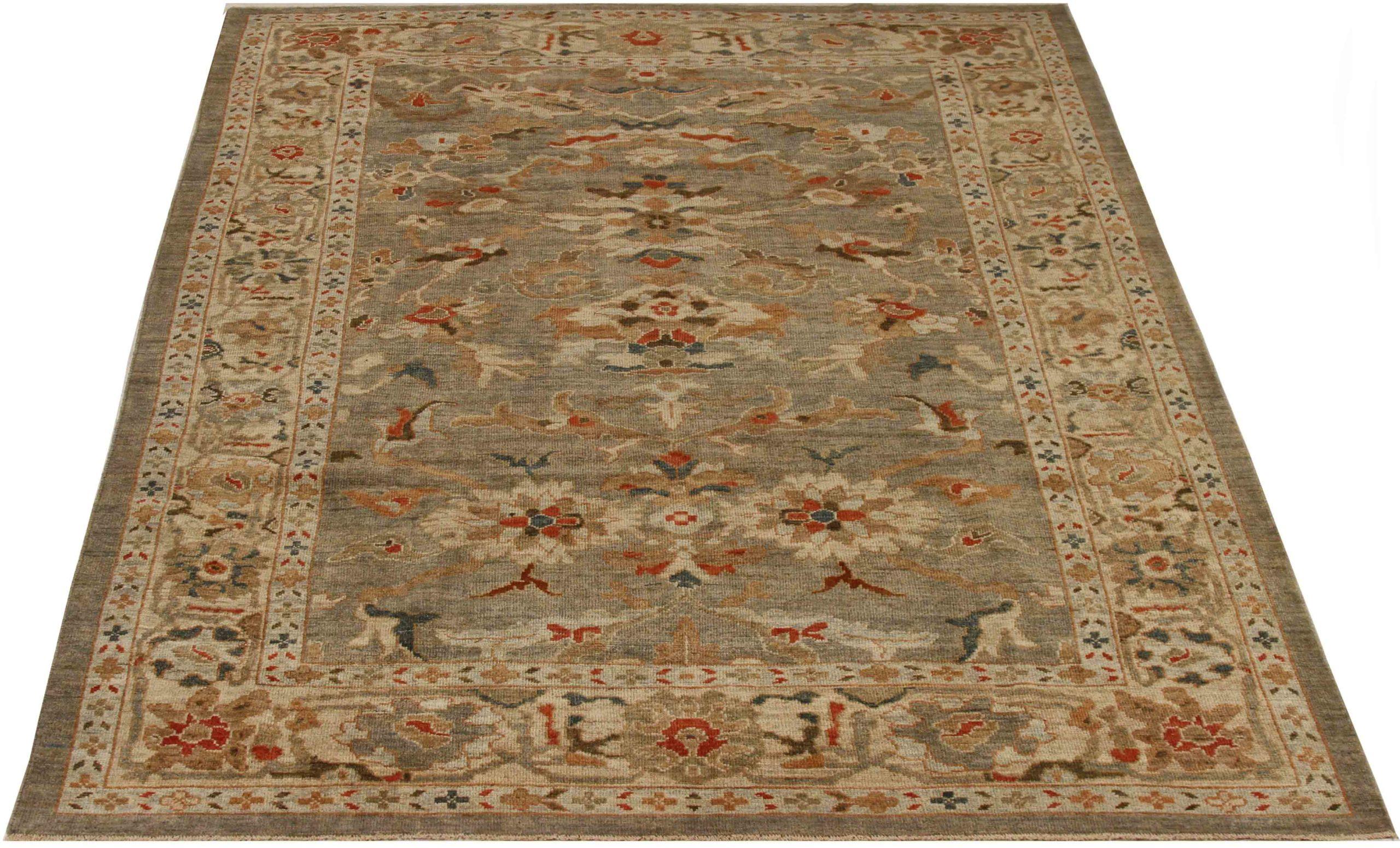 Descubre la elegancia del Sultanabad persa con su bella artesanía. Diseñado con meticulosa atención al detalle, este diseño exclusivo es perfecto para realzar tu espacio.