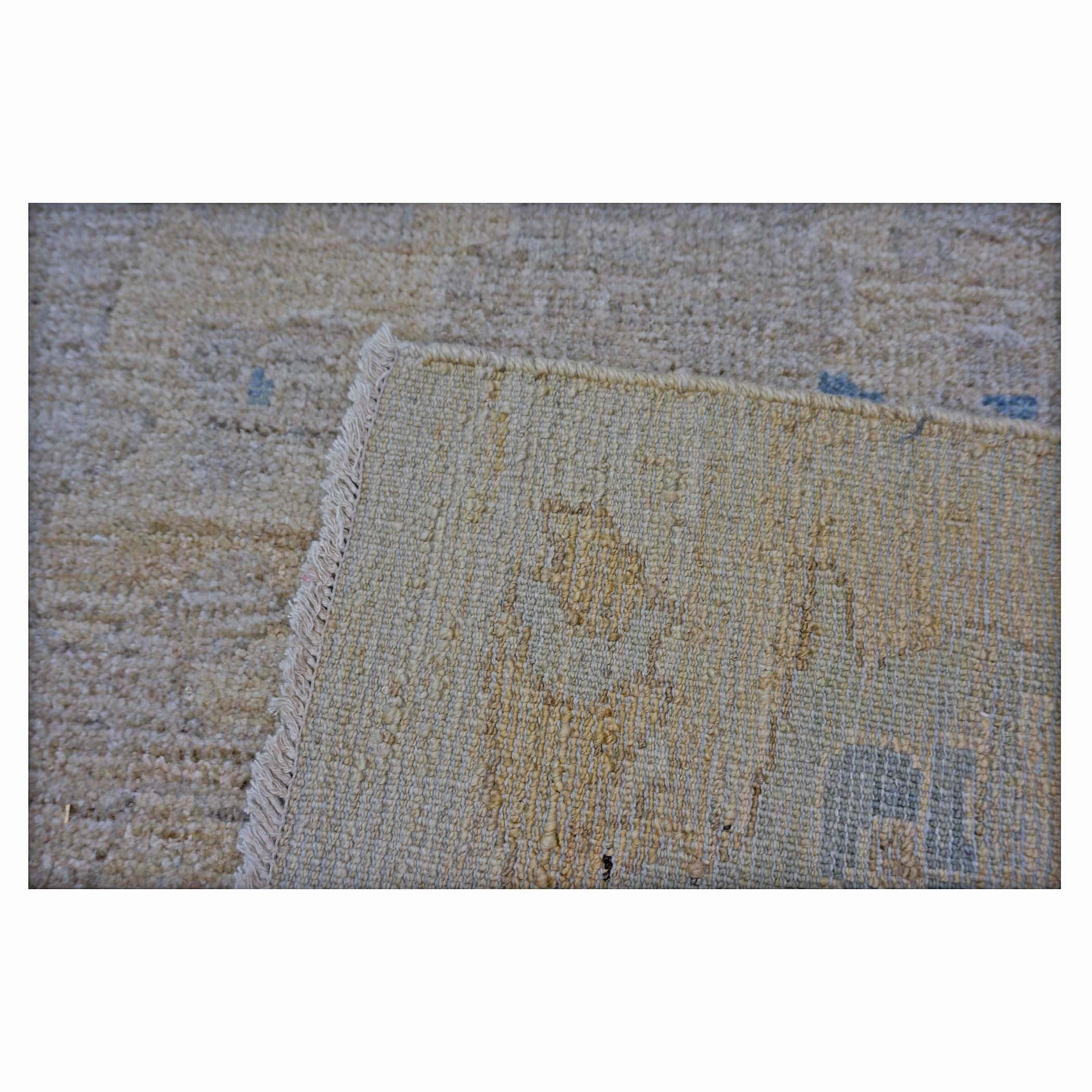 Persisch Sultanabad Masters Wolle 12 x 18 Hellblau, Beige, & Braun Handgefertigt Bereich im Angebot 3