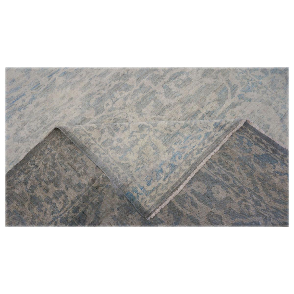 Persische Sultanabad Masters Wolle 8X10 Elfenbein, Beige & Grau Handgefertigter Vorleger im Angebot 1