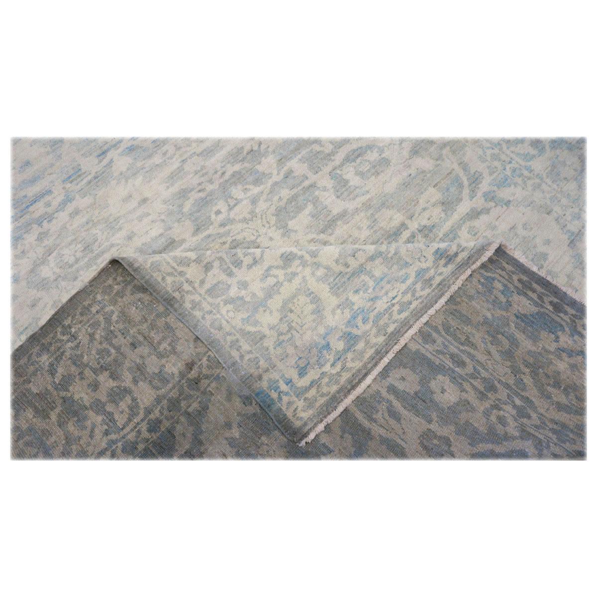 Persian Sultanabad Masters Wool 8X10 Ivory, Beige & Grey Handmade Area Rug For Sale 1