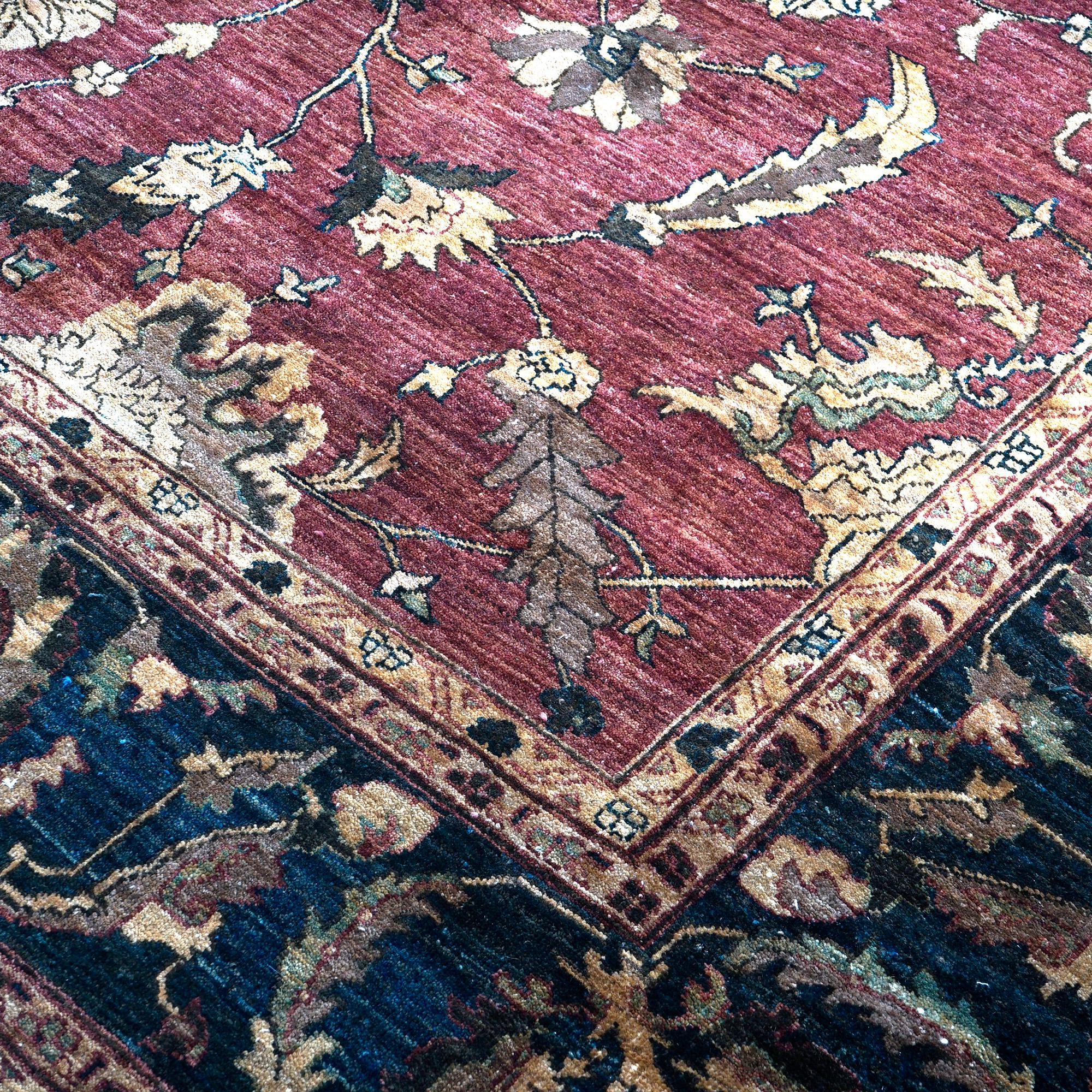 Persian Sultanabad Oriental Wool Rug 20th C For Sale 7