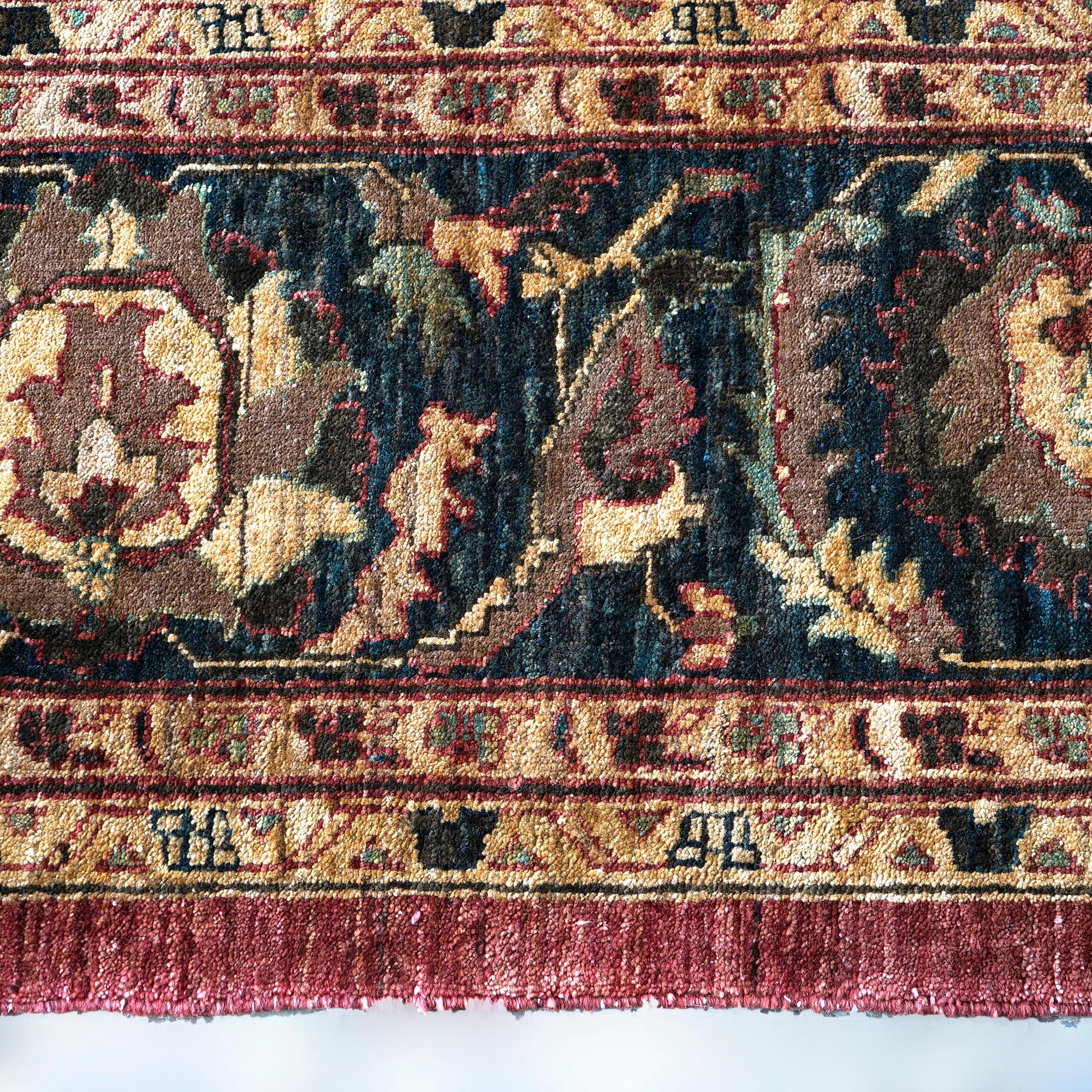 Persian Sultanabad Oriental Wool Rug 20th C For Sale 13