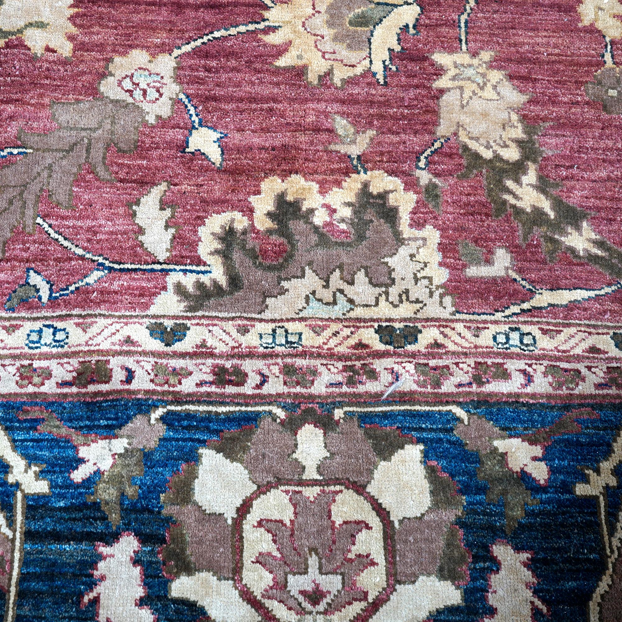 Pakistani Persian Sultanabad Oriental Wool Rug 20th C For Sale