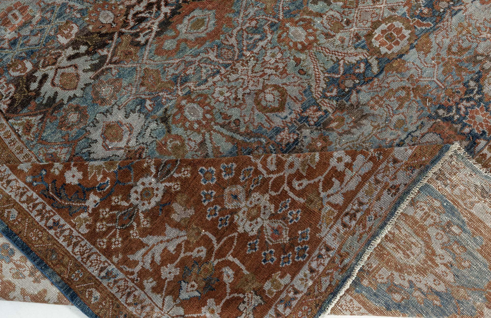 Persischer Sultanabad-Teppich des frühen 20. Jahrhunderts im Zustand „Gut“ im Angebot in New York, NY