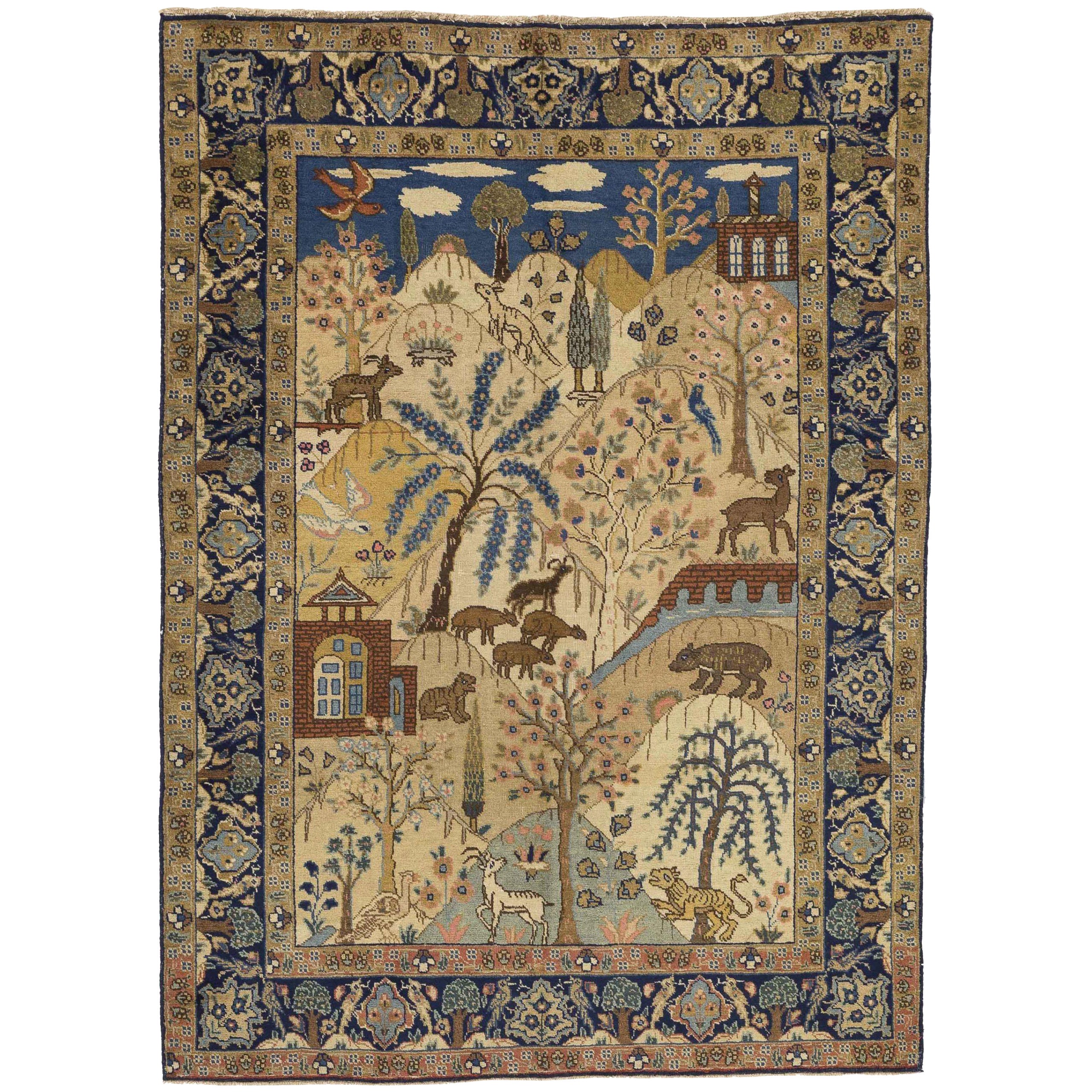 Tappeti persiani Tabriz - 11166