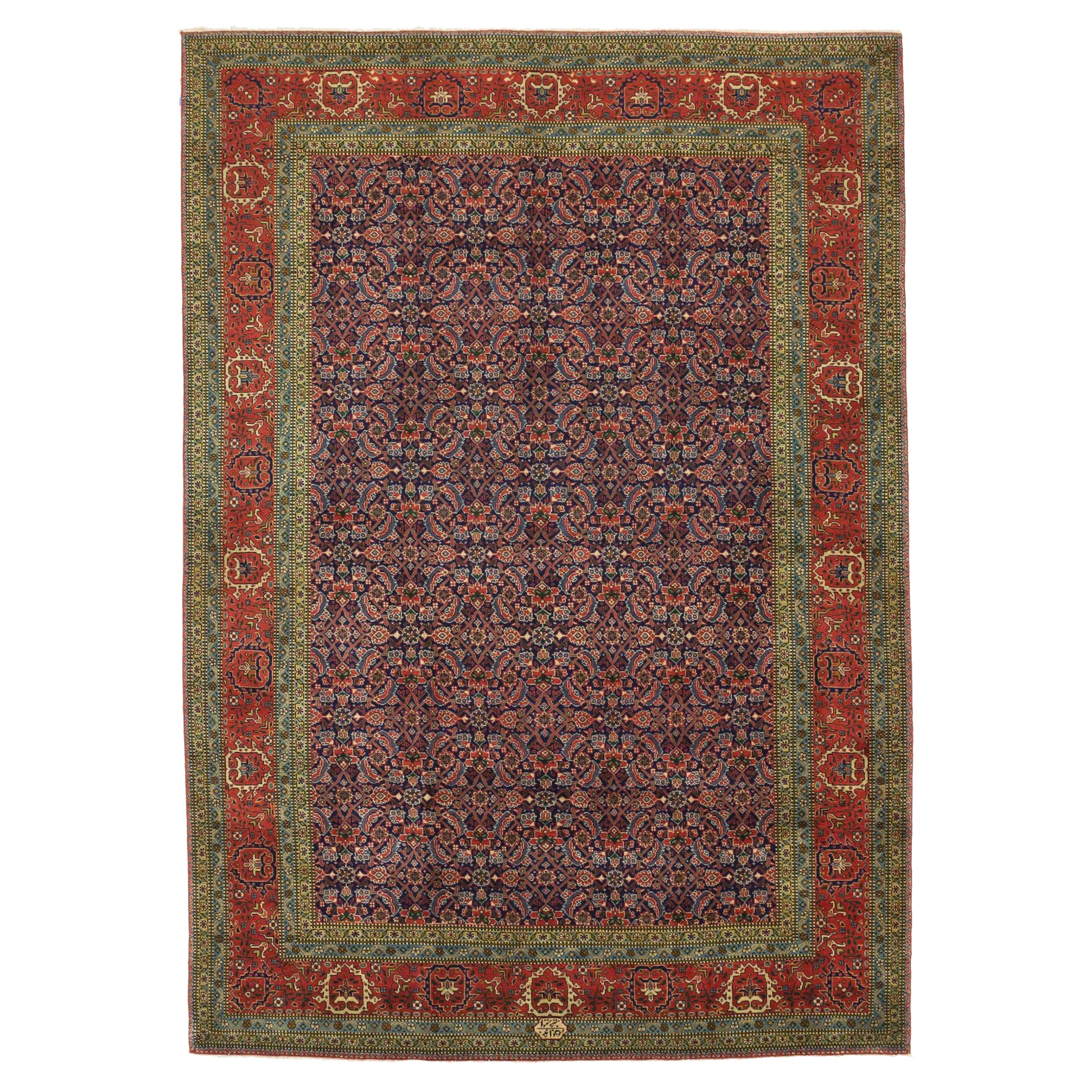 Persian Tabriz Area Rugs - 11449