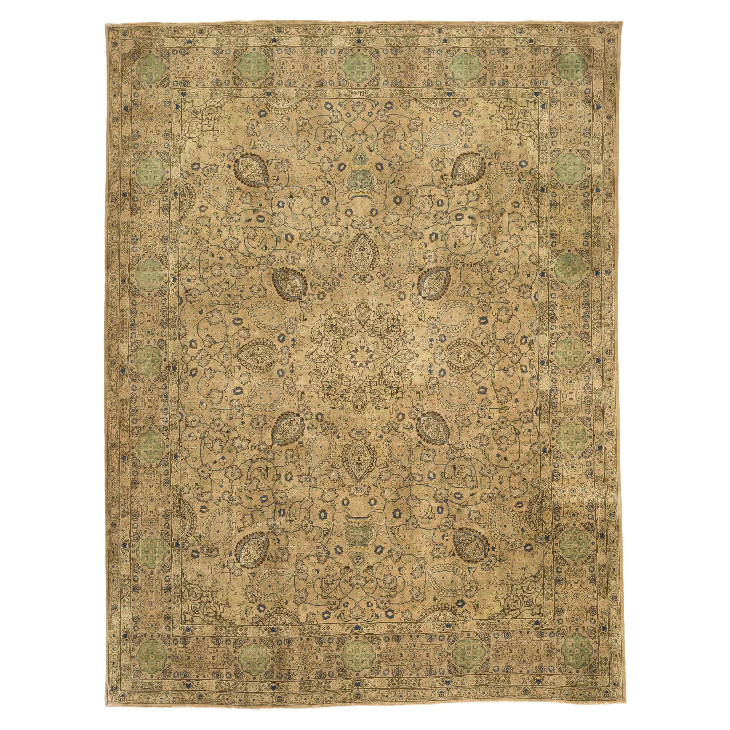 Persian Tabriz Area Rugs - 16073