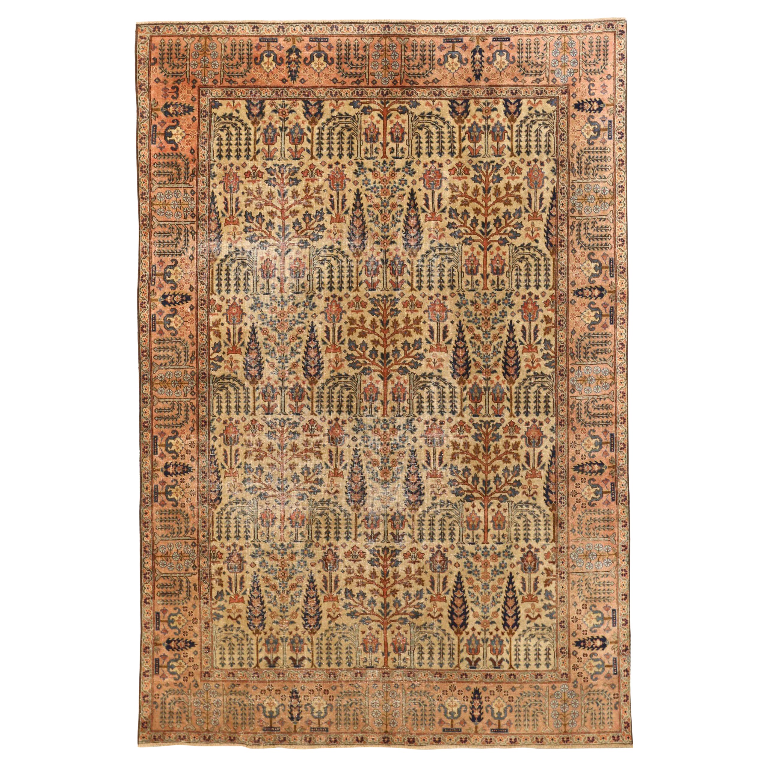 Persian Tabriz Area Rugs - 67868