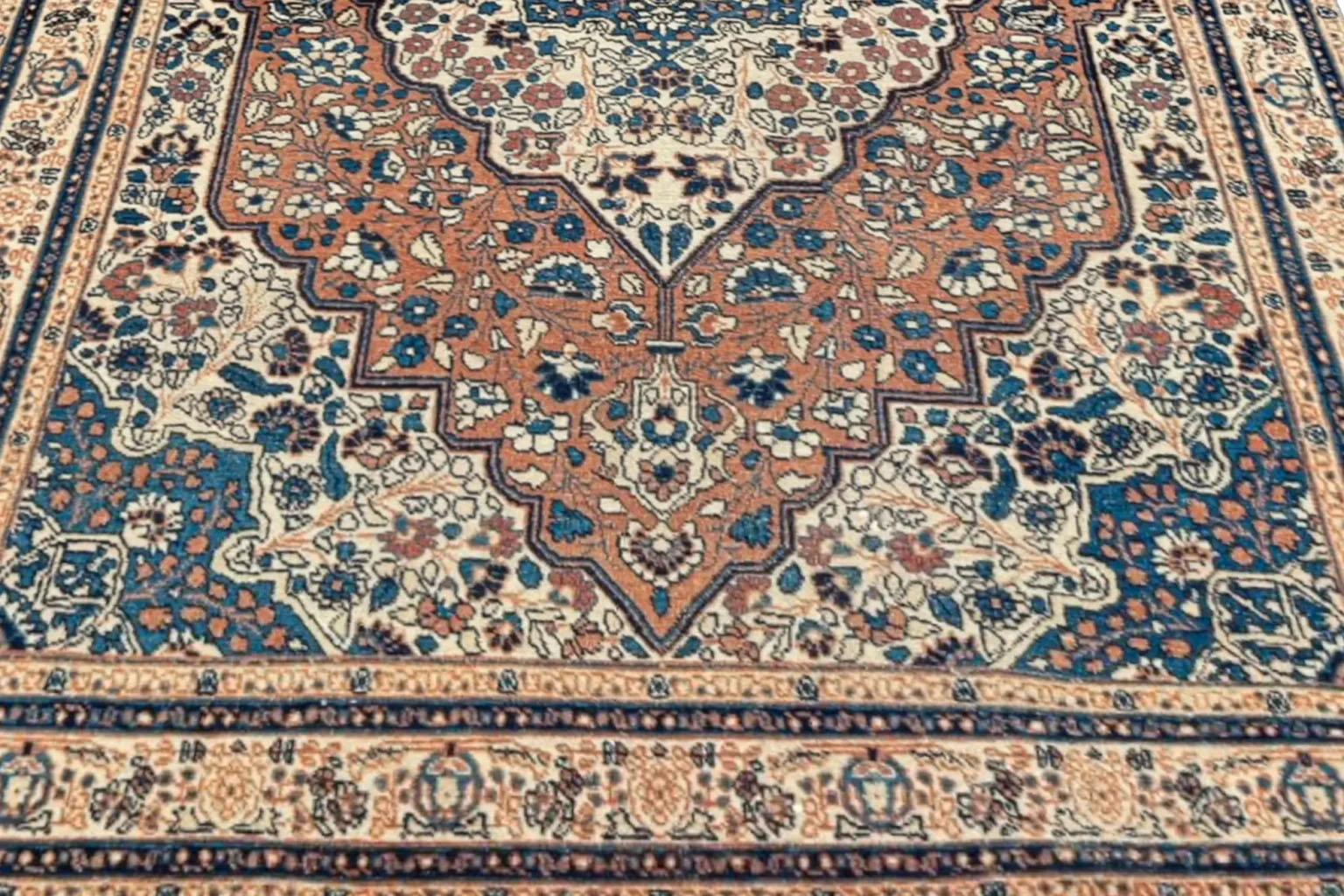 Tappeti persiani Tabriz-98239 In condizioni ottime in vendita a Dallas, TX