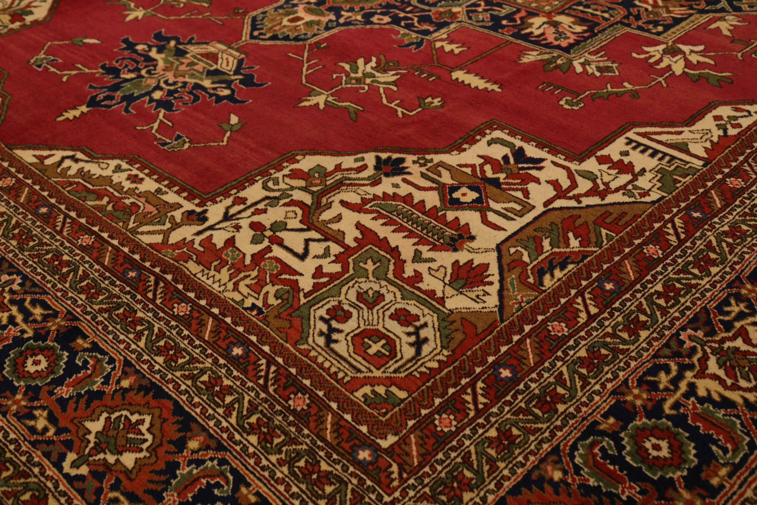 Asian Persian Tabriz Area Rugs - 10842 For Sale