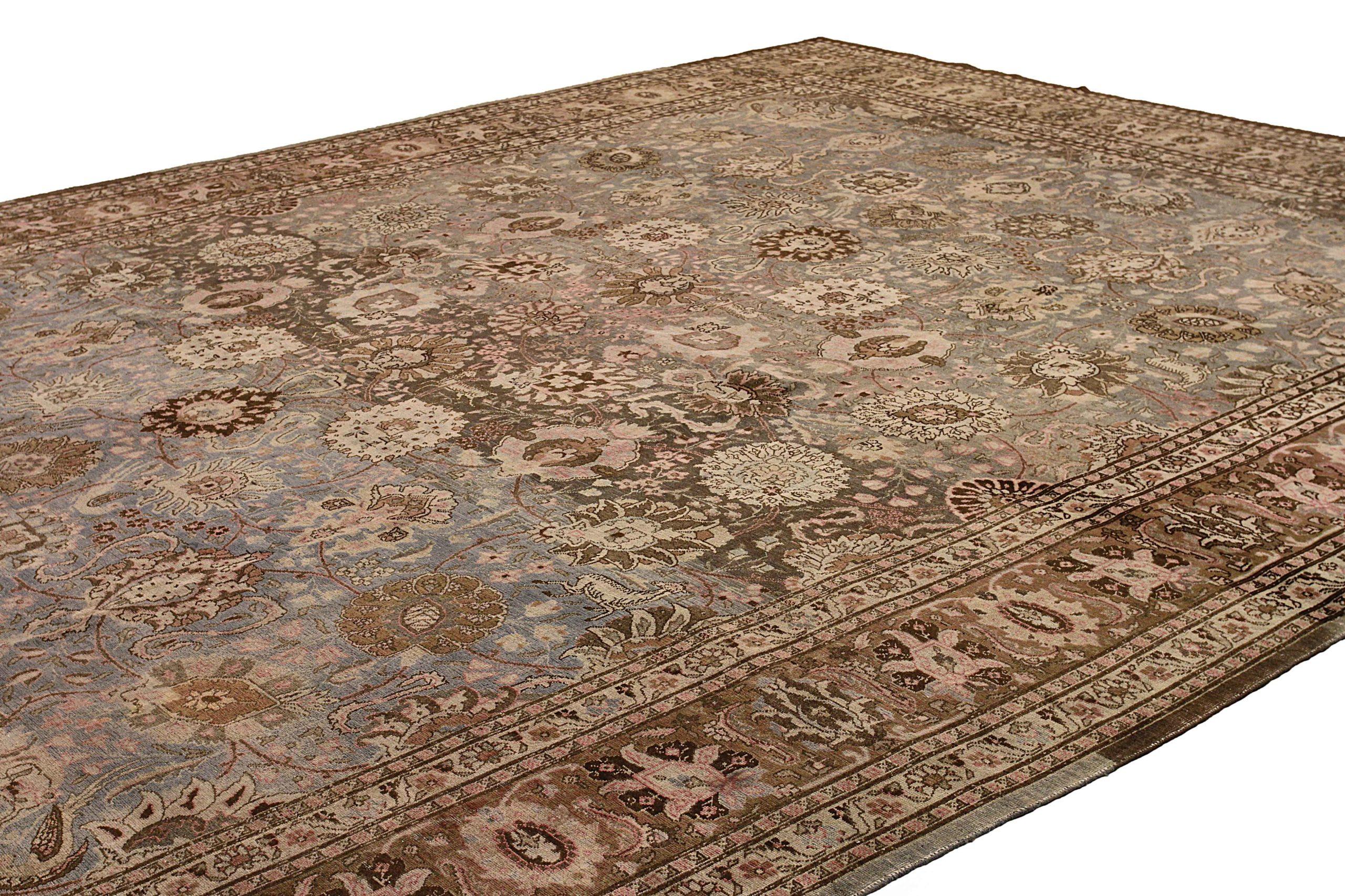 Asiatico Tappeti persiani Tabriz Circa 1880 - 11423 in vendita