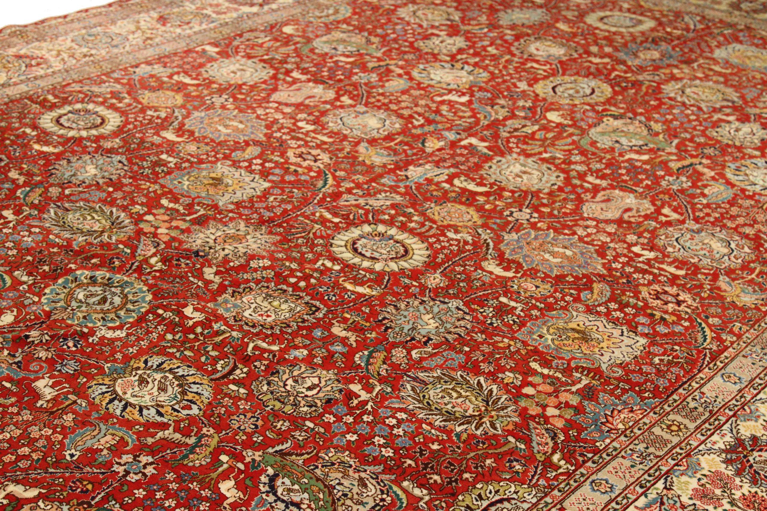 Asiatico Tappeti persiani Tabriz Circa 1880 - 11579 in vendita