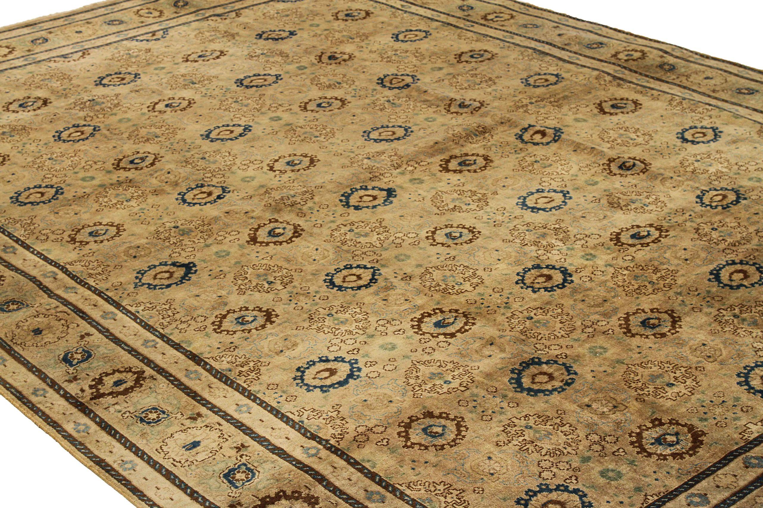 Asiatico Persian Tabriz Area Rugs - 16153 in vendita