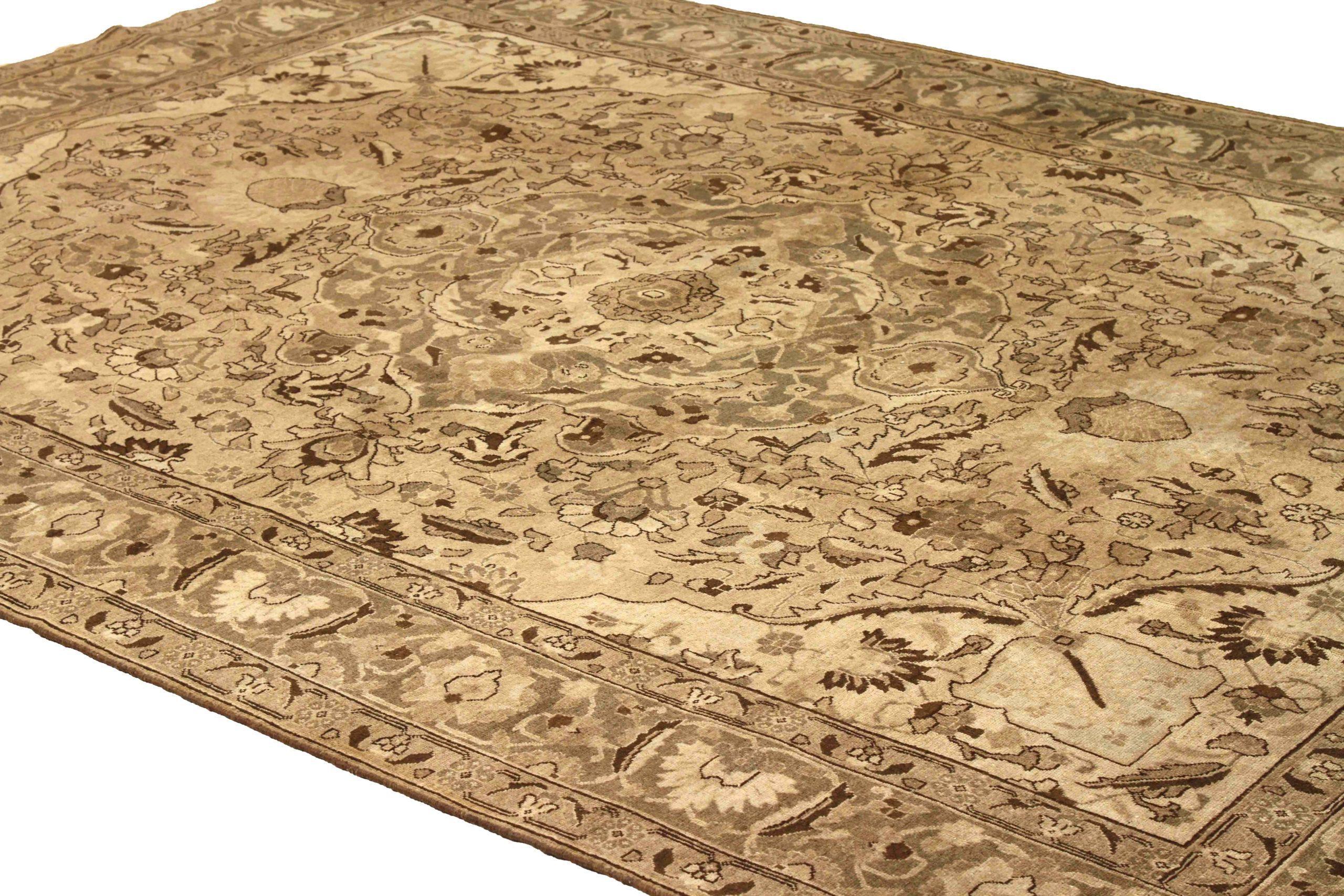 Persian Tabriz Area Rugs - 16298 Asiático en venta