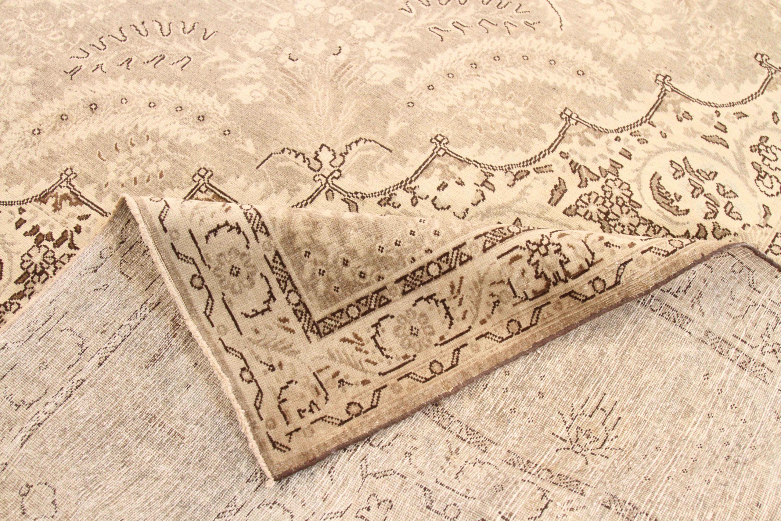 Persian Tabriz Area Rugs - 16363 In condizioni ottime in vendita a Dallas, TX