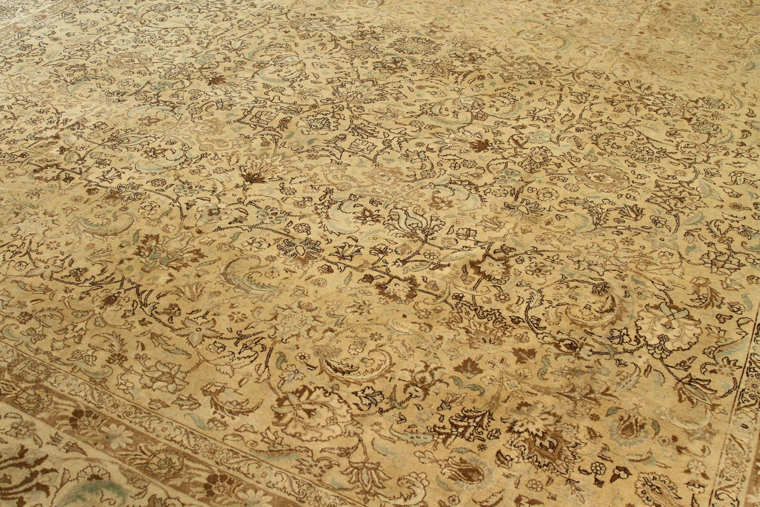 Persian Tabriz Area Rugs - 16424 (Asiatisch) im Angebot