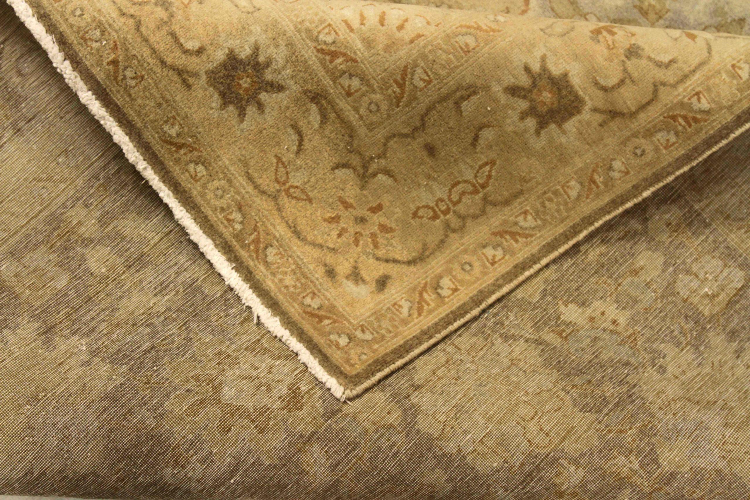 Asian Persian Tabriz Area Rugs - 52609 For Sale