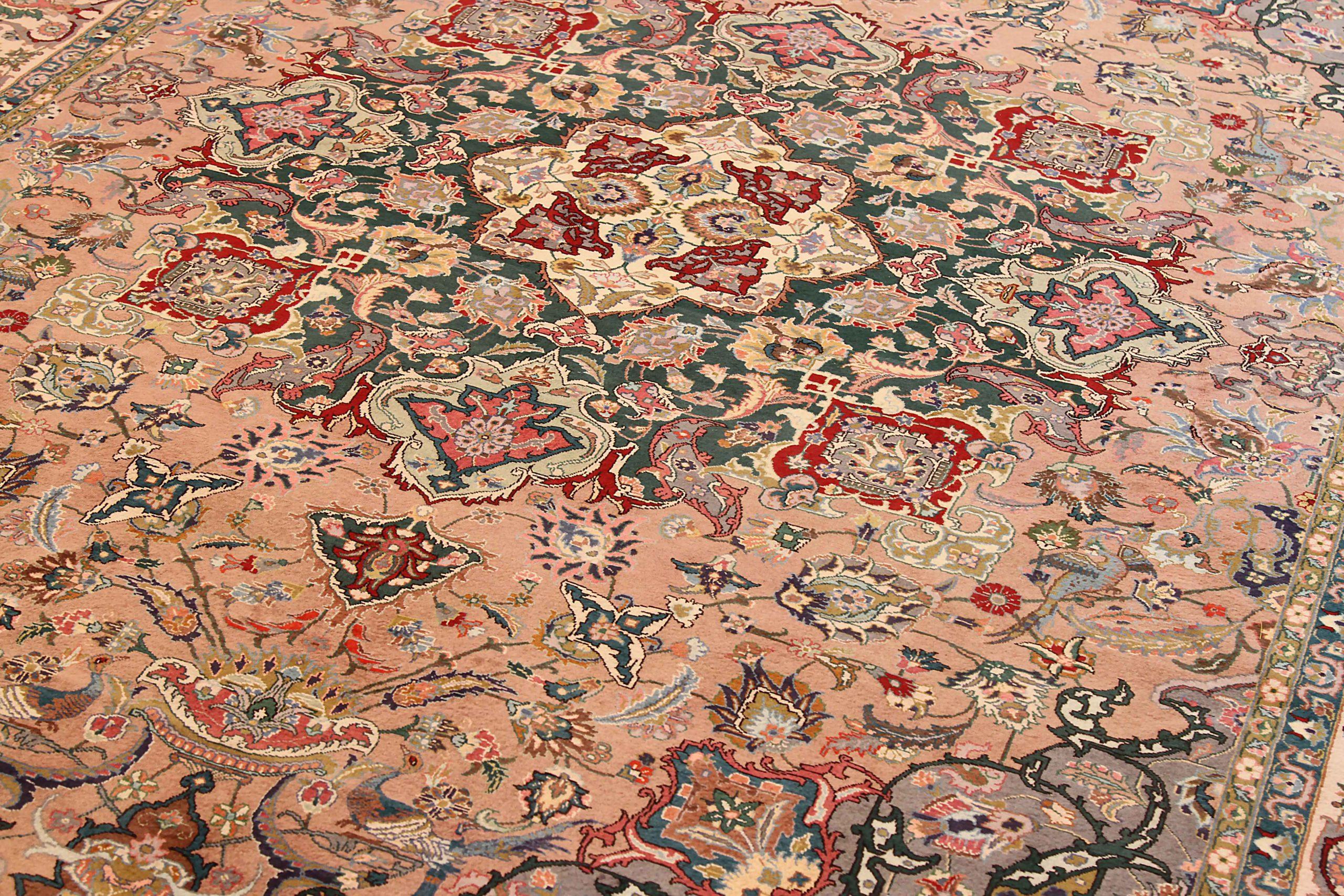 Asiatique Tapis persan Tabriz Circa 1880 - 69001 en vente