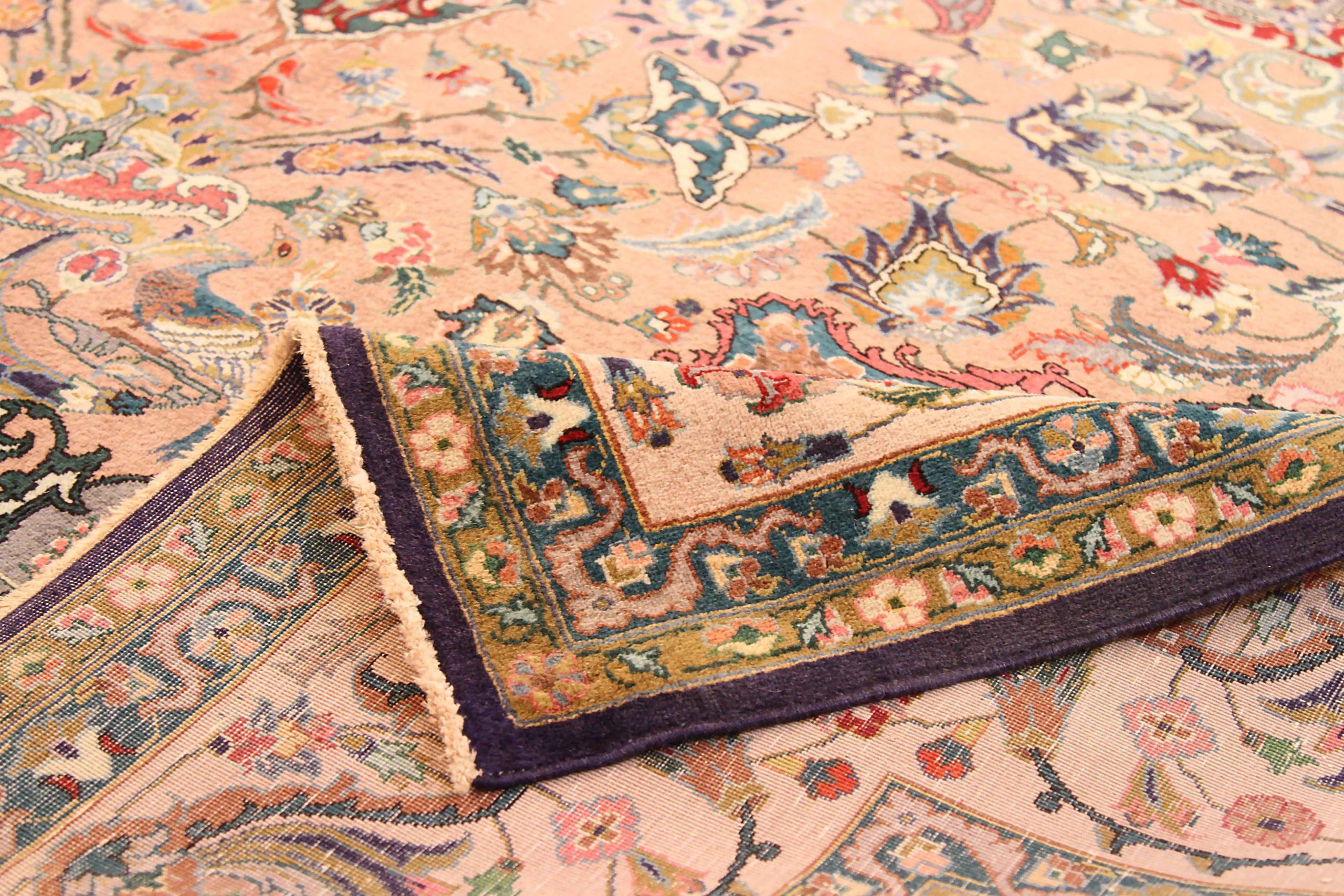 Tapis persan Tabriz Circa 1880 - 69001 Excellent état - En vente à Dallas, TX