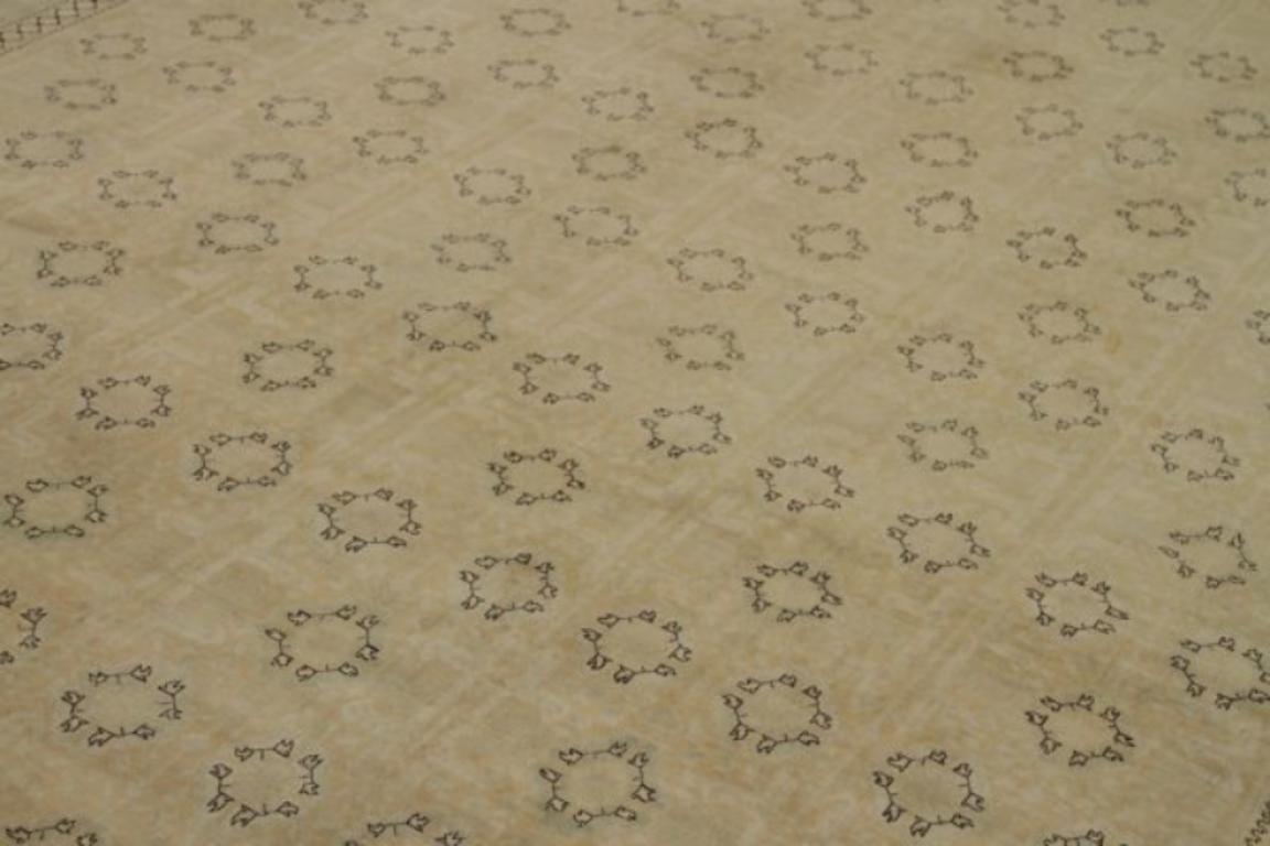 XX secolo Tappeti persiani Tabriz - Lana Greene & Greene Ivory Design - 91754 in vendita