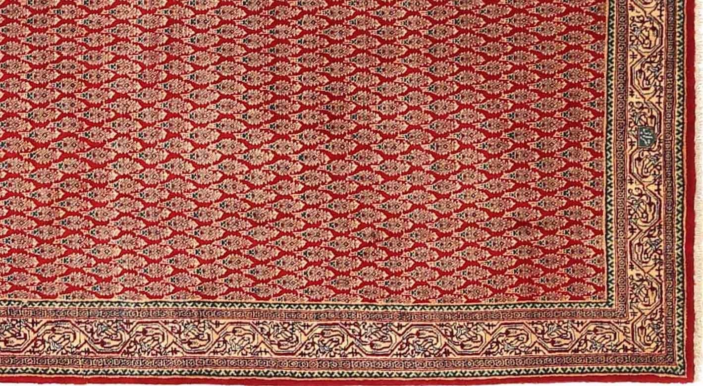 Asiatico Tappeti persiani Tabriz - Lana Avorio Rosso 74095 in vendita
