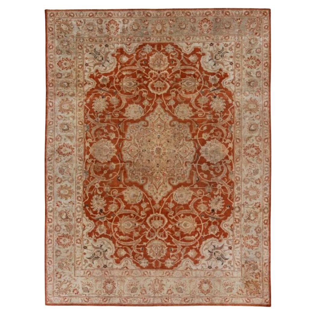 Tappeti persiani Tabriz Circa 1910 - Lana, avorio, rosso - 91505