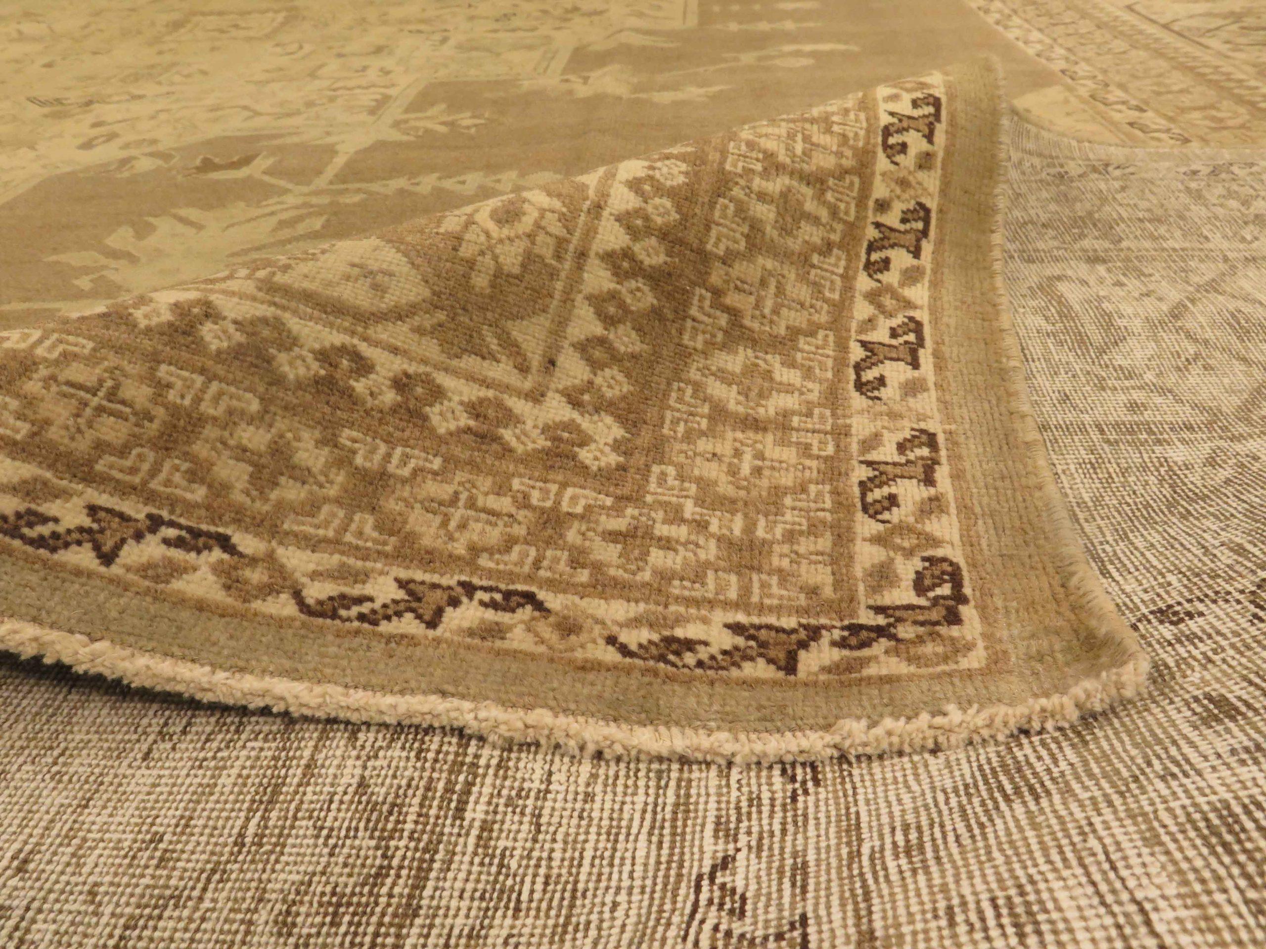 Tapis persans de Tabriz - 16124 Excellent état - En vente à Dallas, TX