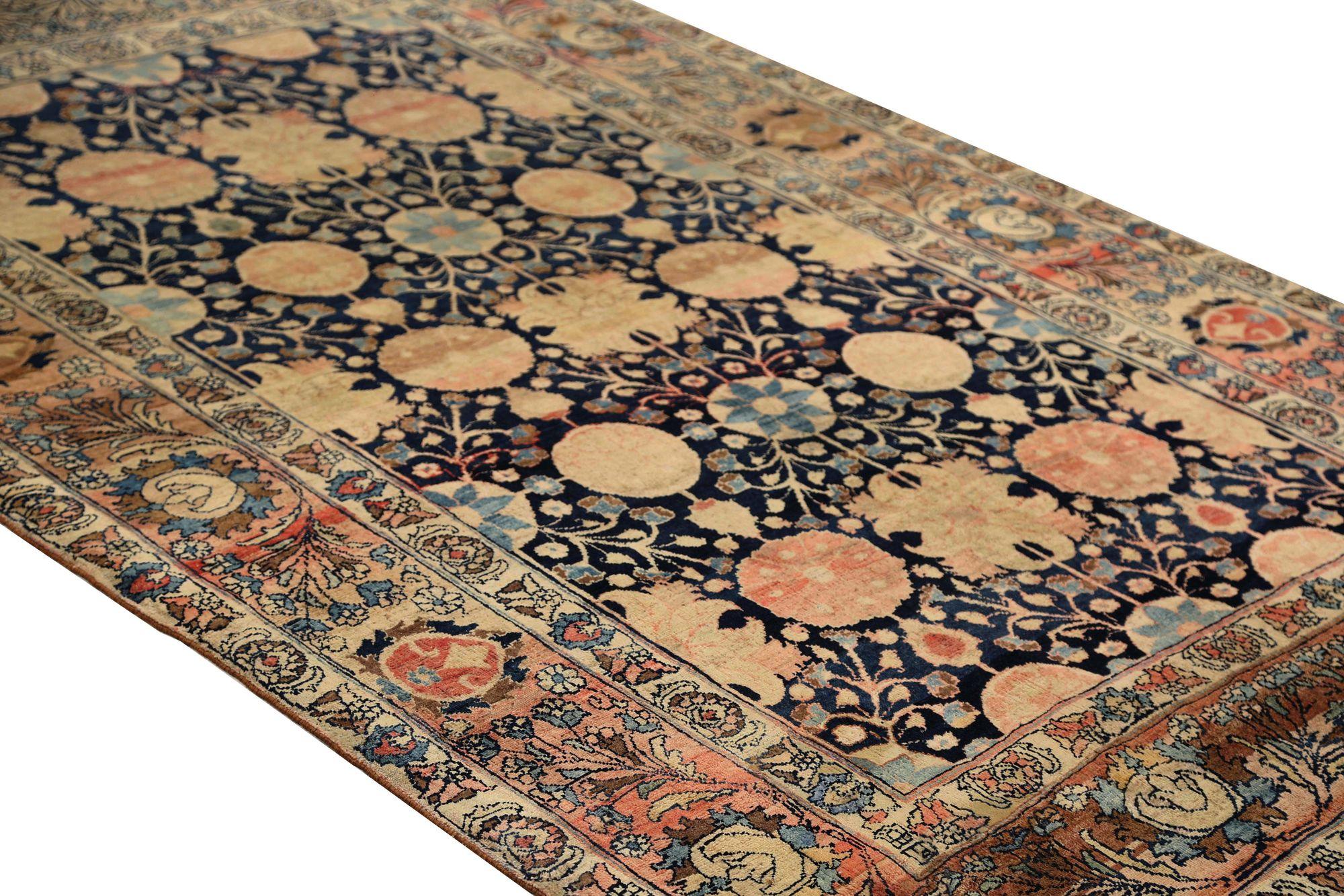 Iracheno Tappeti persiani Tabriz - Lana Nero Avorio Rosso Taupe Design - 97975 in vendita