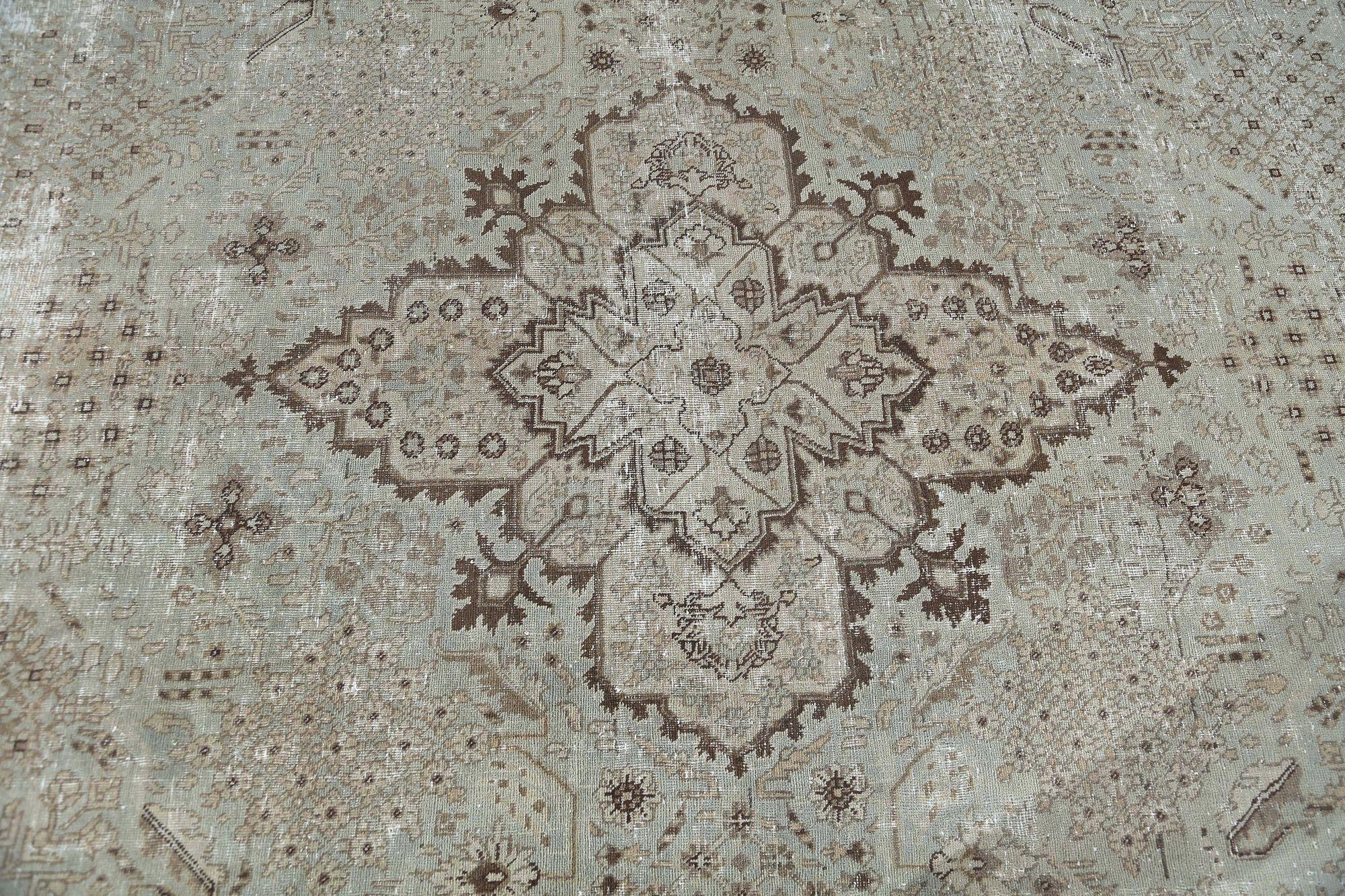 Alfombras Persas Tabriz - Lana Diseño Marfil - 97141 en Excelente estado para la venta en Dallas, TX