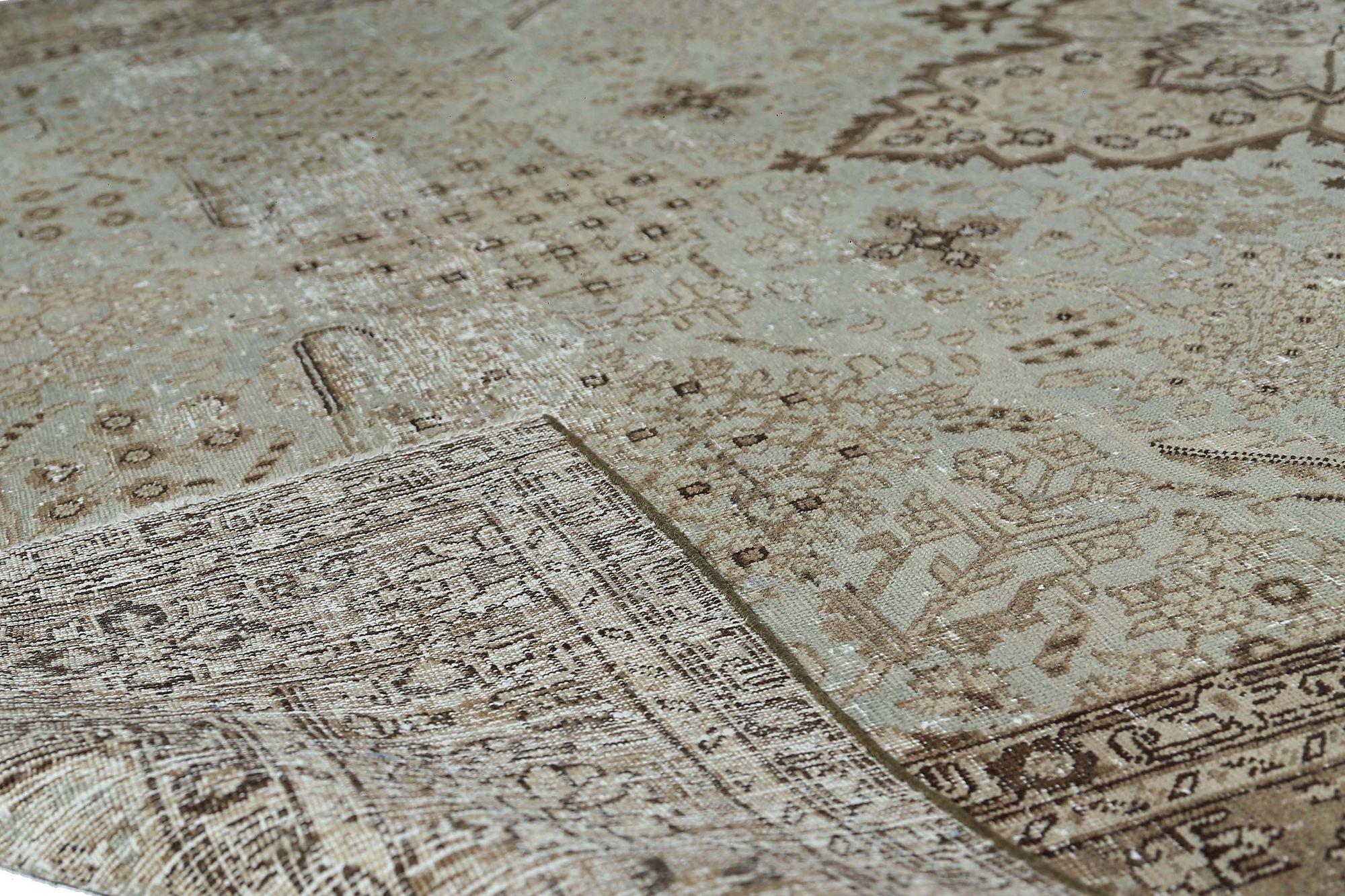 Alfombras Persas Tabriz - Lana Diseño Marfil - 97141 siglo XX en venta