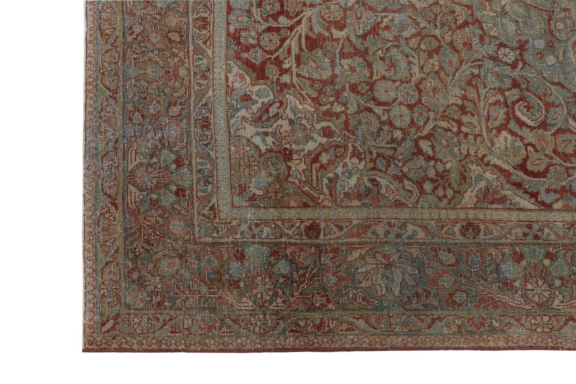 Scopri l'eleganza del Tabriz persiano con i tappeti d'area CIRCA del 1910. Progettato con lana e avorio, questo design esclusivo è perfetto per valorizzare il tuo spazio.