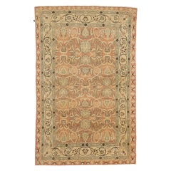Tappeti persiani Tabriz - Lana Avorio Rosa 10634