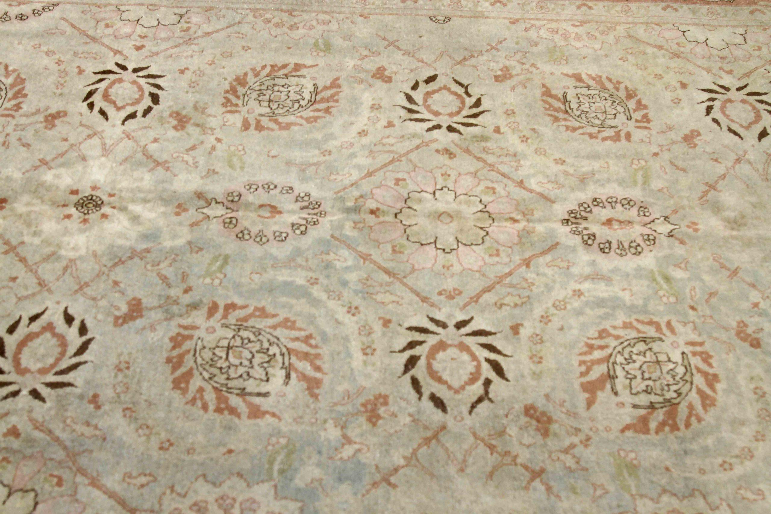 Iracheno Tappeti persiani Tabriz - Lana, avorio, rosa - 88775 in vendita