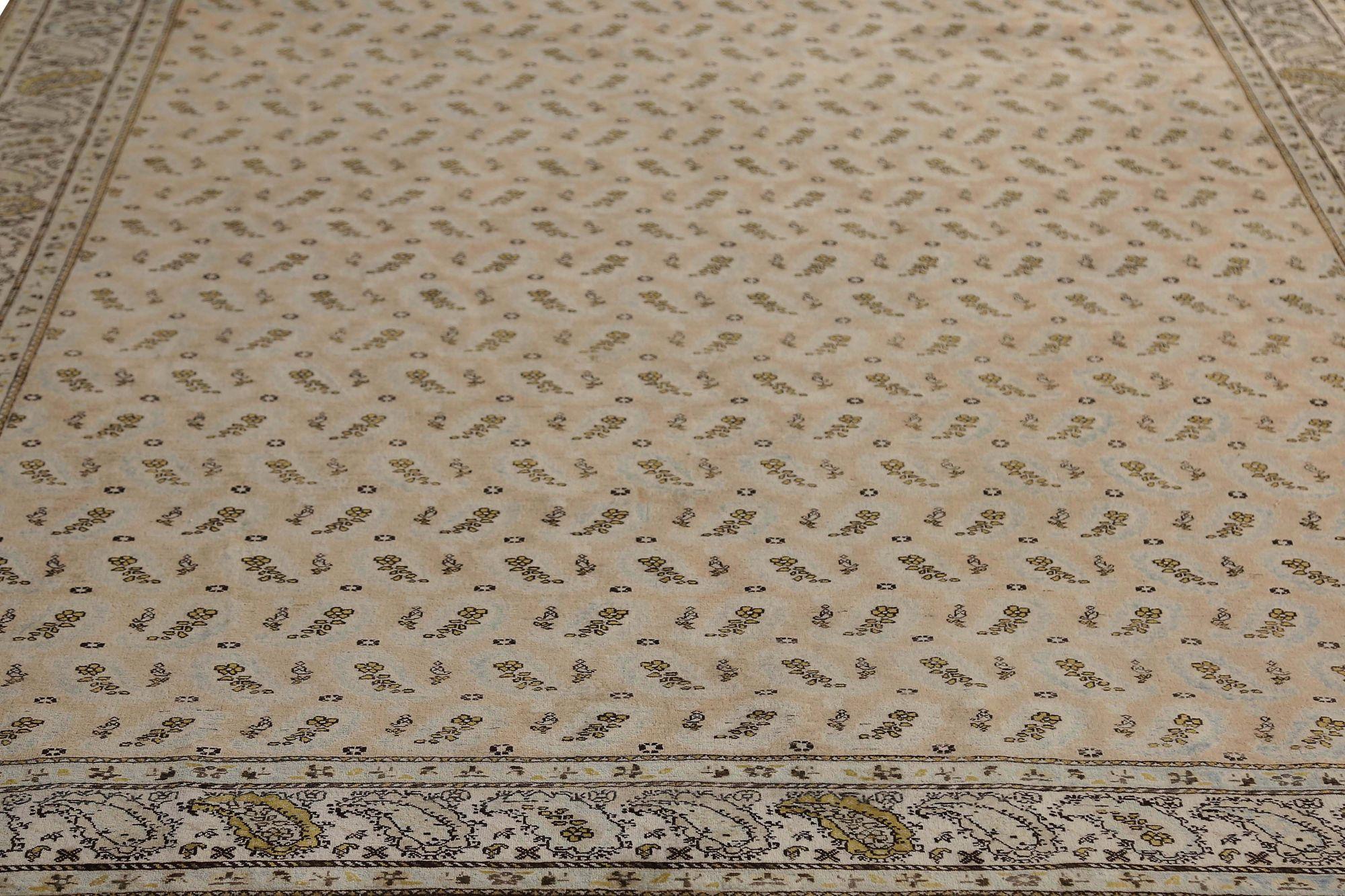 Iracheno Tappeti persiani Tabriz - Lana Avorio Taupe Design - 96958 in vendita