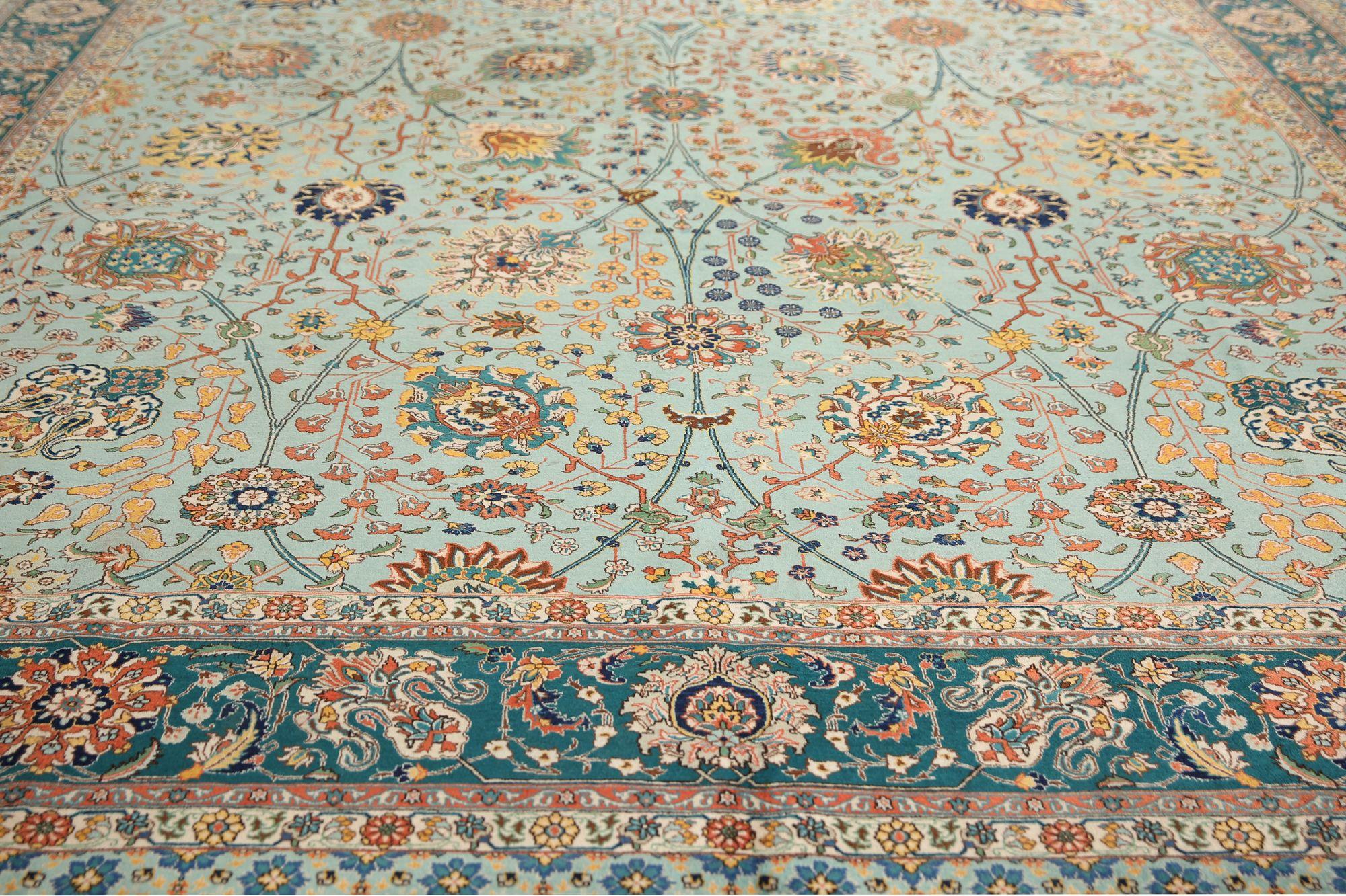XX secolo Tappeti persiani Tabriz - Lana Design-Light - 97248 in vendita