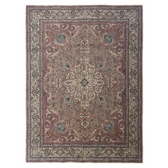 Persische Täbris-Teppiche - Wolle Rosa Rot Design - 96689