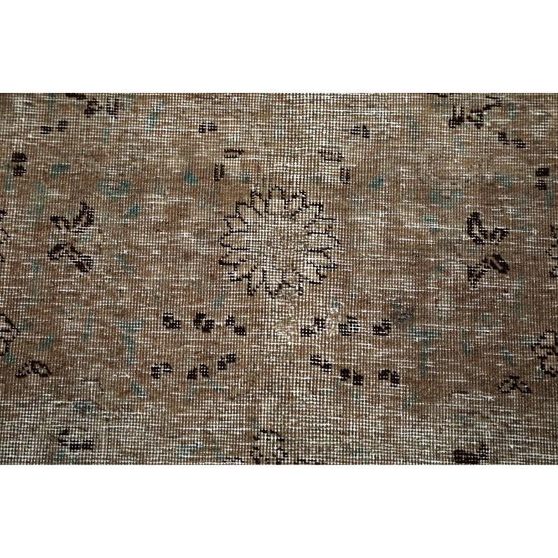 Tappeti persiani Tabriz - Lana Taupe Design - 94548 In condizioni ottime in vendita a Dallas, TX