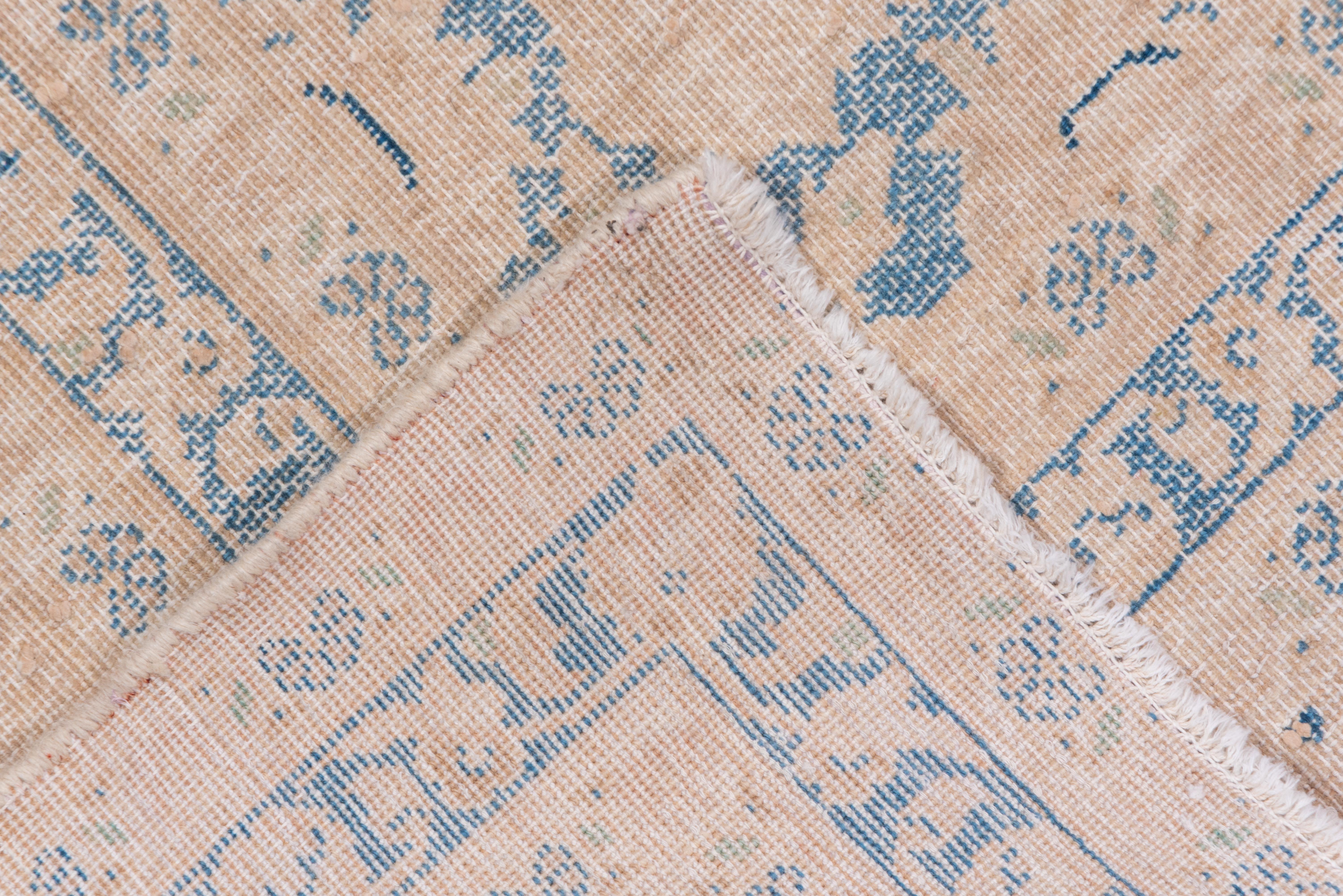 Wool Persian Tabriz Carpet, Light Tones For Sale