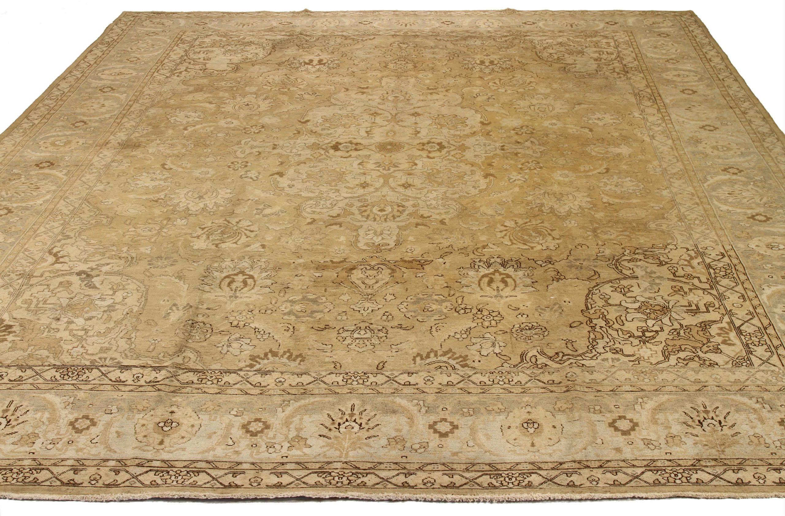 Discover the elegance of Persian Tabriz featuring beautiful craftsmanship in Circa 1880. Designed with meticulous attention to detail, this exclusive design is perfect for enhancing your space.