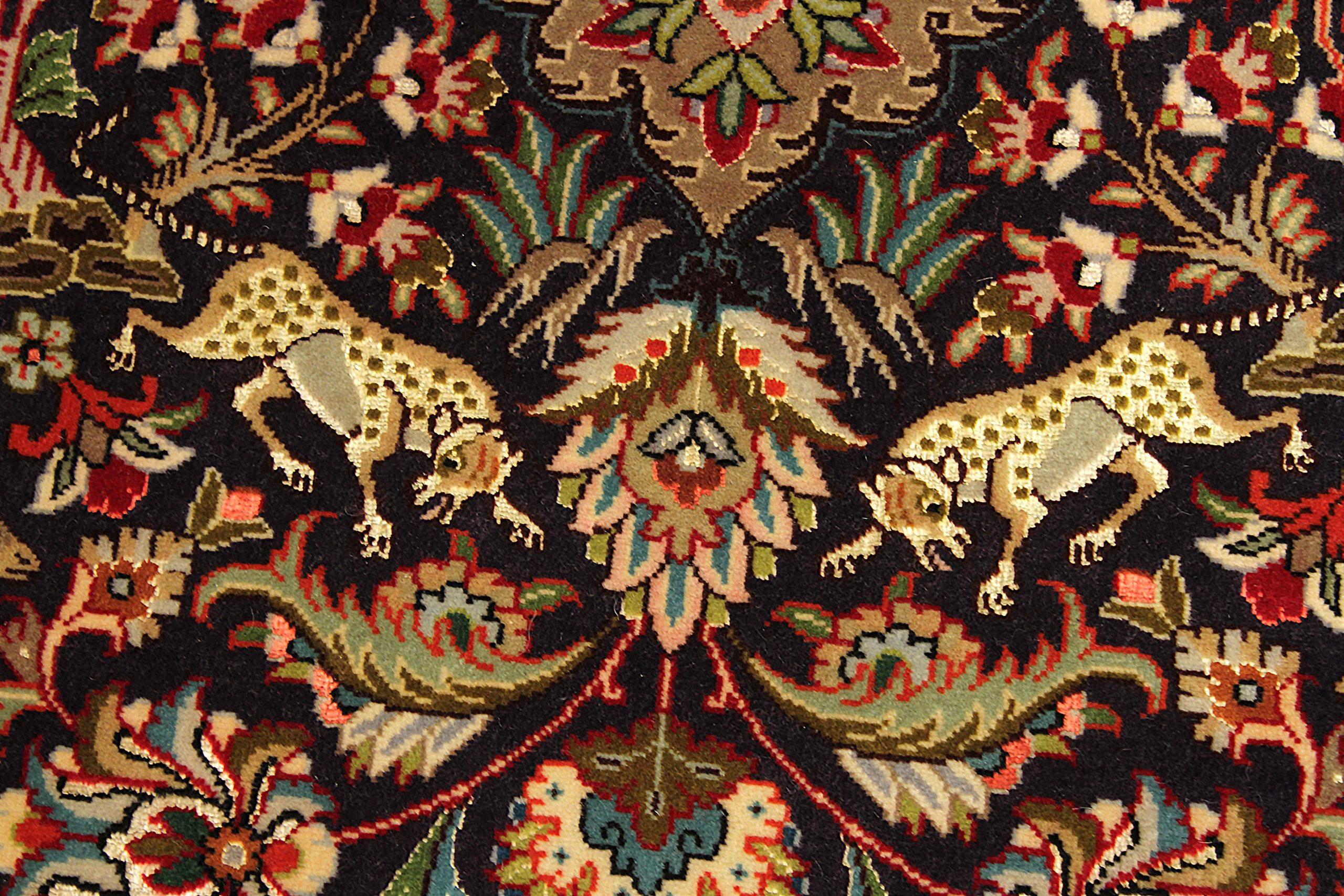 Tabriz persan - 70067 Excellent état - En vente à Dallas, TX