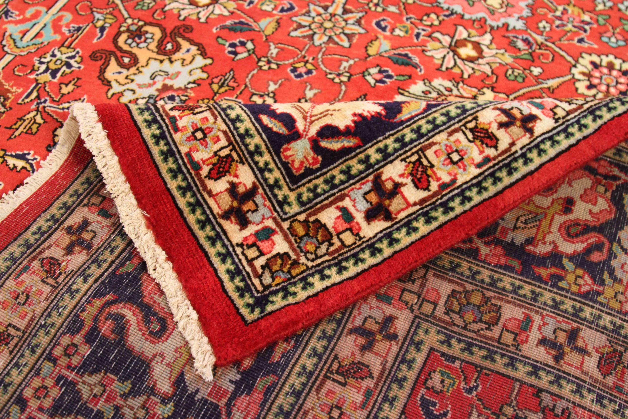 Persian Tabriz - 70193 In Excellent Condition For Sale In Dallas, TX